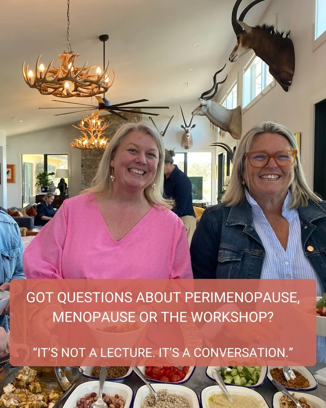 One of the biggest hesitations women have before booking a workshop, is this:
&ldquo;I don&rsquo;t want to sit in a nutrition lecture.&rdquo;

I completely understand that.
These workshops lectures , or diet seminars. @nourish_through_menopause 

The