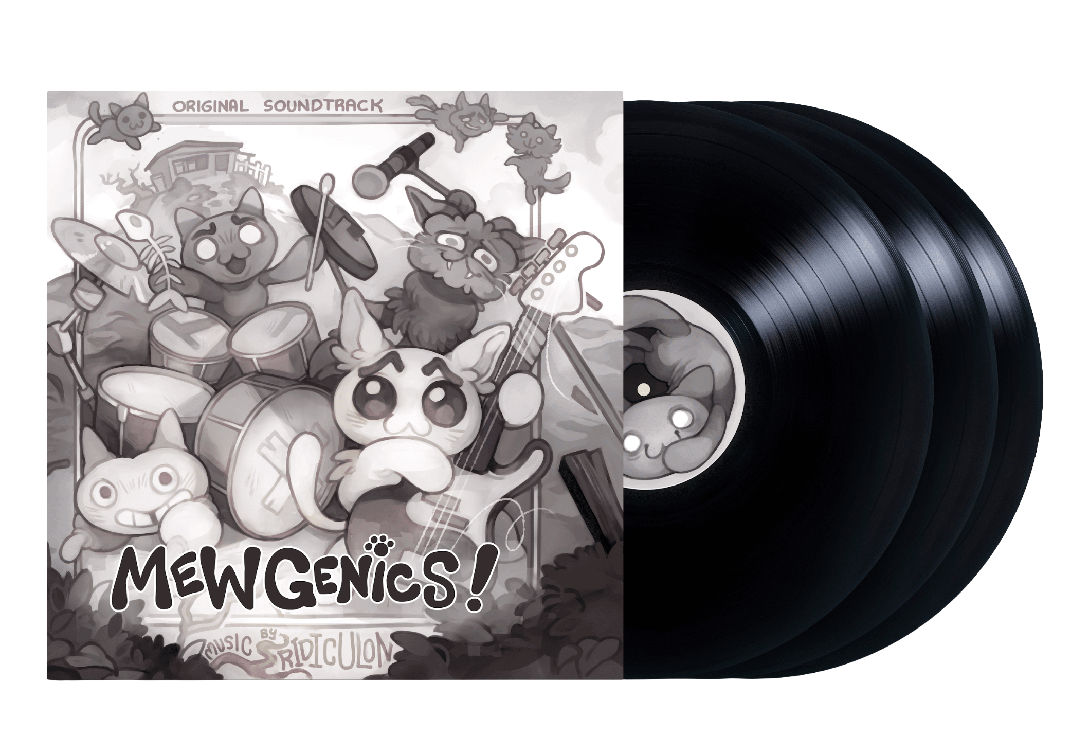 Mewgenics 3xLP Vinyl