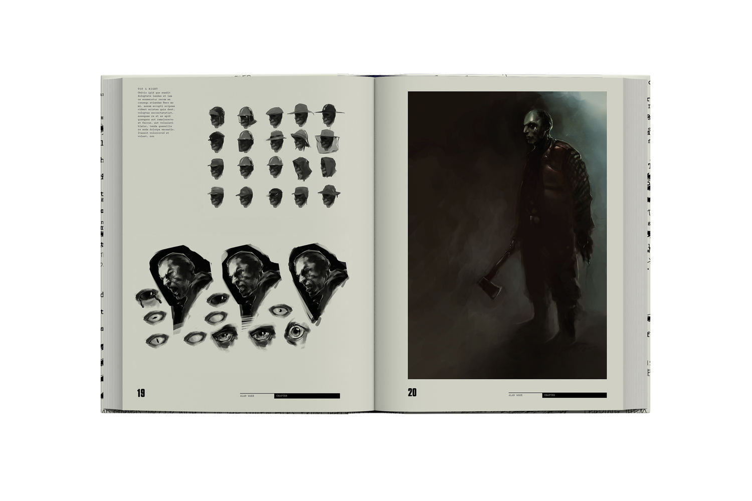 Alan Wake Design Works — Lost In Cult
