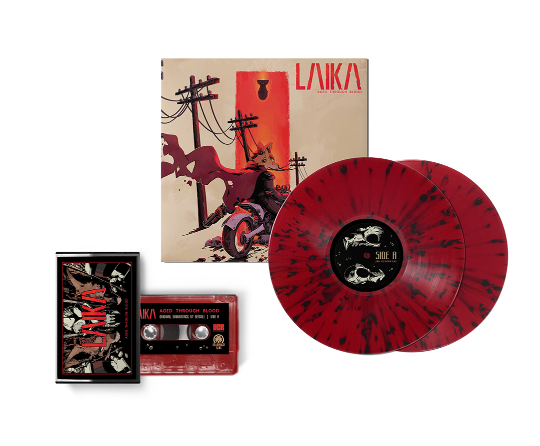 Laika Cassette and Vinyl Transparent.png