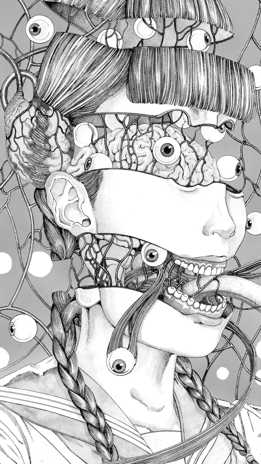 His comic works have been translated into many languages and his artwork shown in galleries around the world.