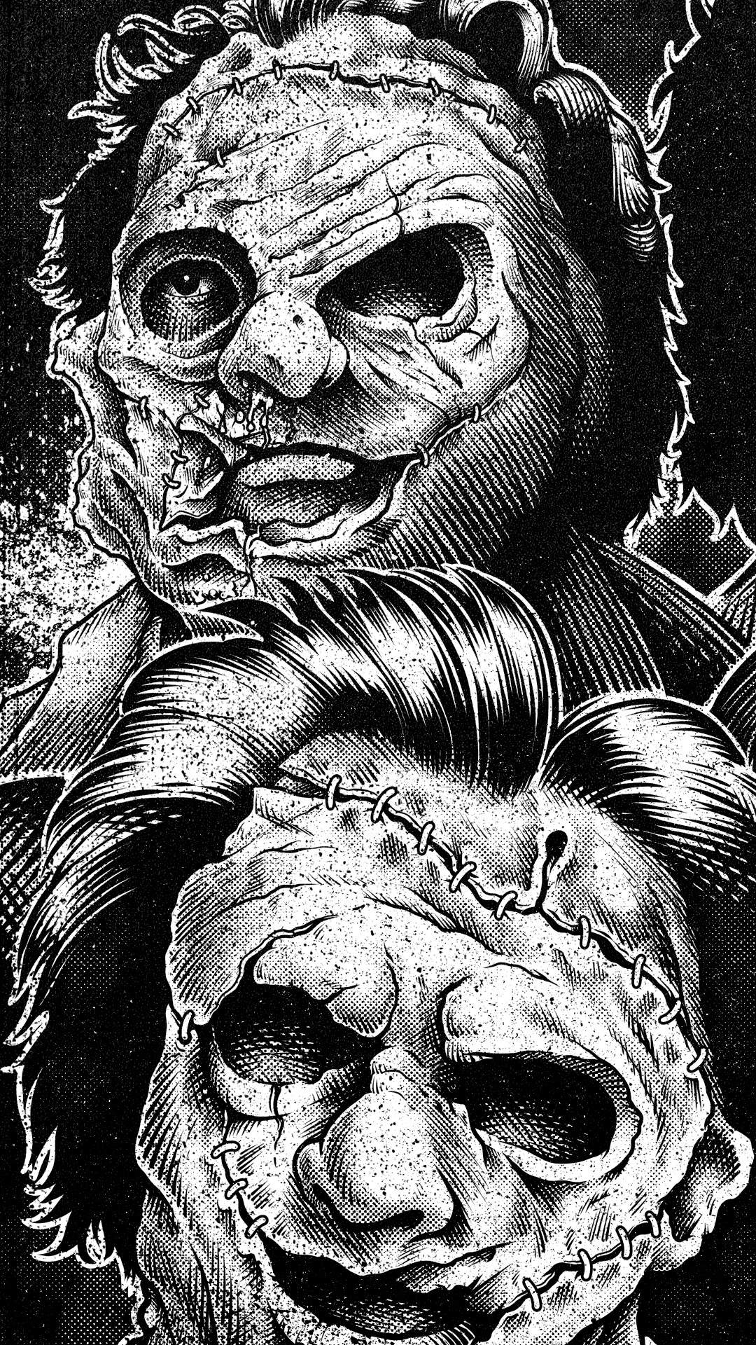 -IZMA-'s artwork is heavily inspired by 80’s era comics, heavy metal, horror movies and a deep love of videogames. 