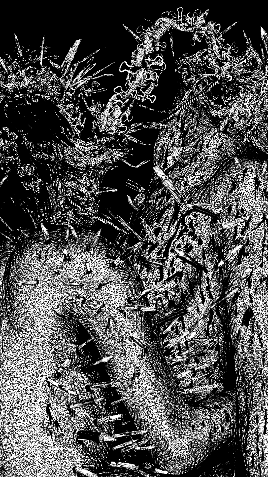  His recent graphic short story collection ‘Suburban Hell ’is a showcase for his intricate work visualising decay and corruption in the modern world.