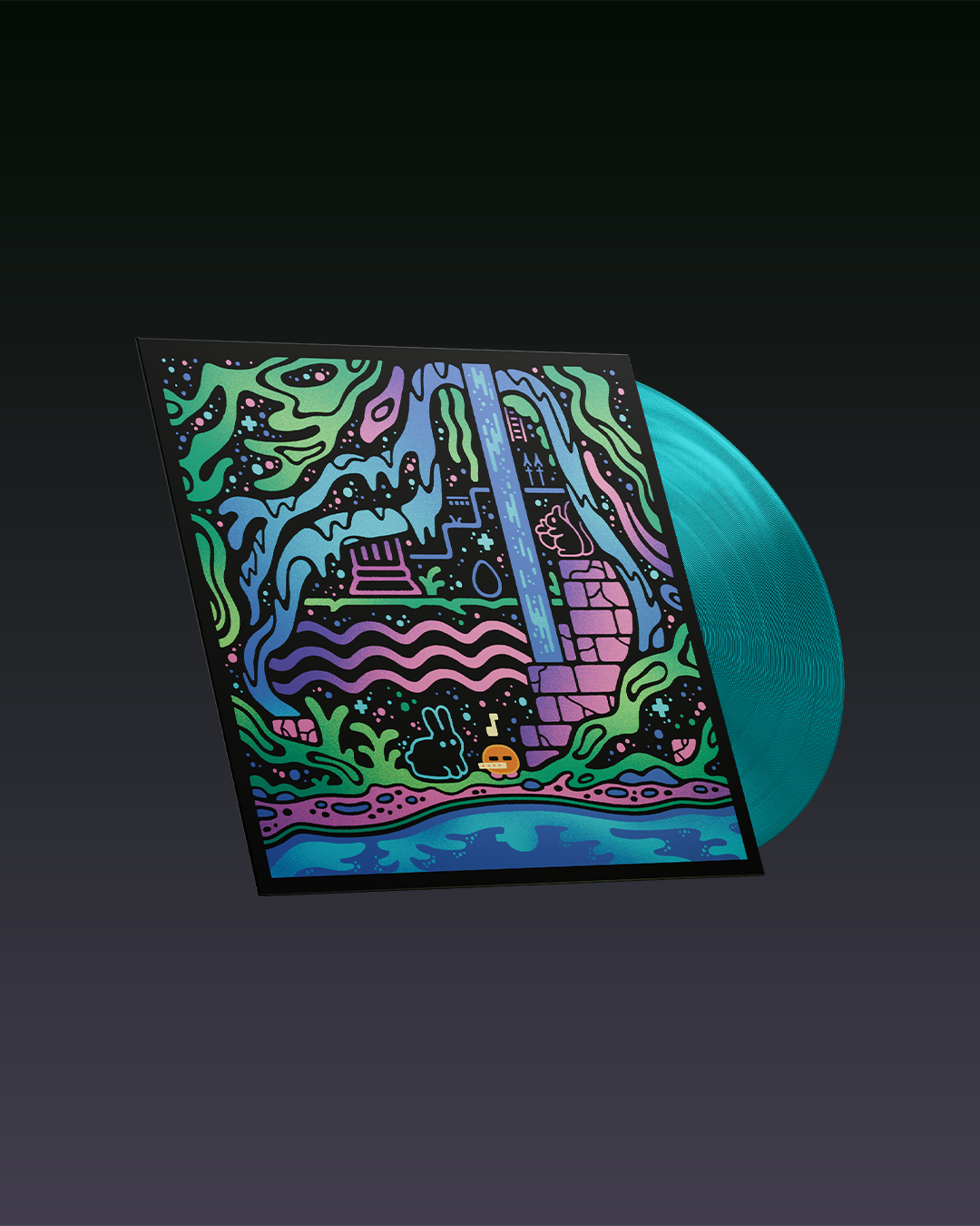 Animal Well Turquoise Vinyl Angled.png