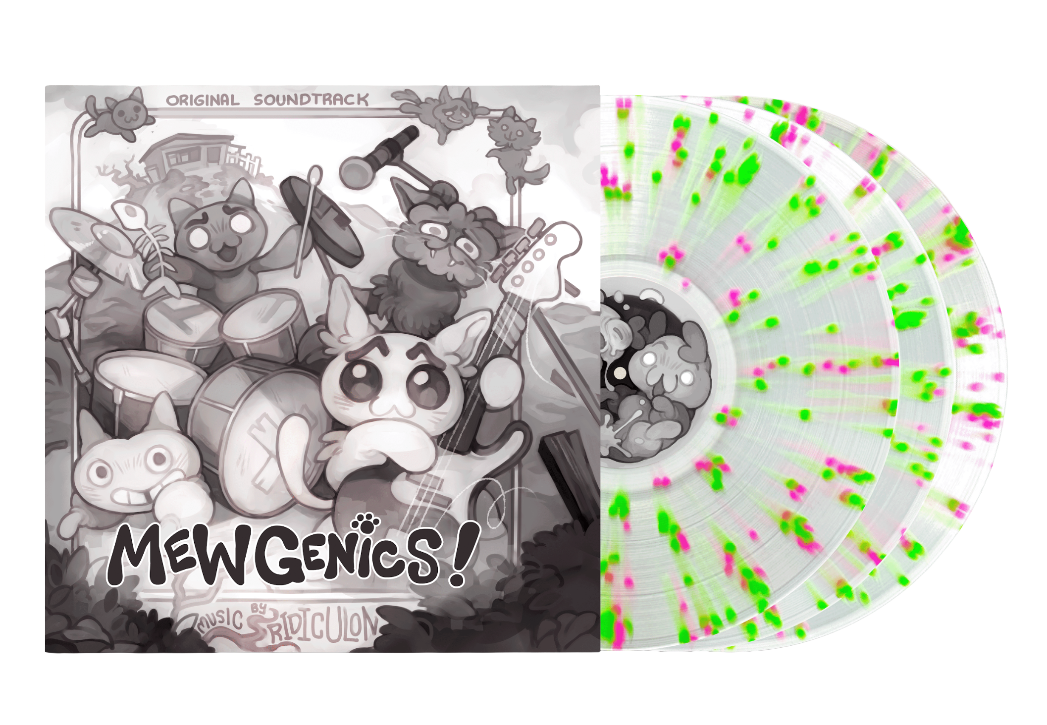 Mewgenics 3xLP Vinyl