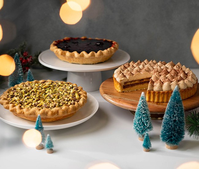 Tis' the season to share the love, joy and pies? Discover Bartholomew Bakery's Pie Trio.