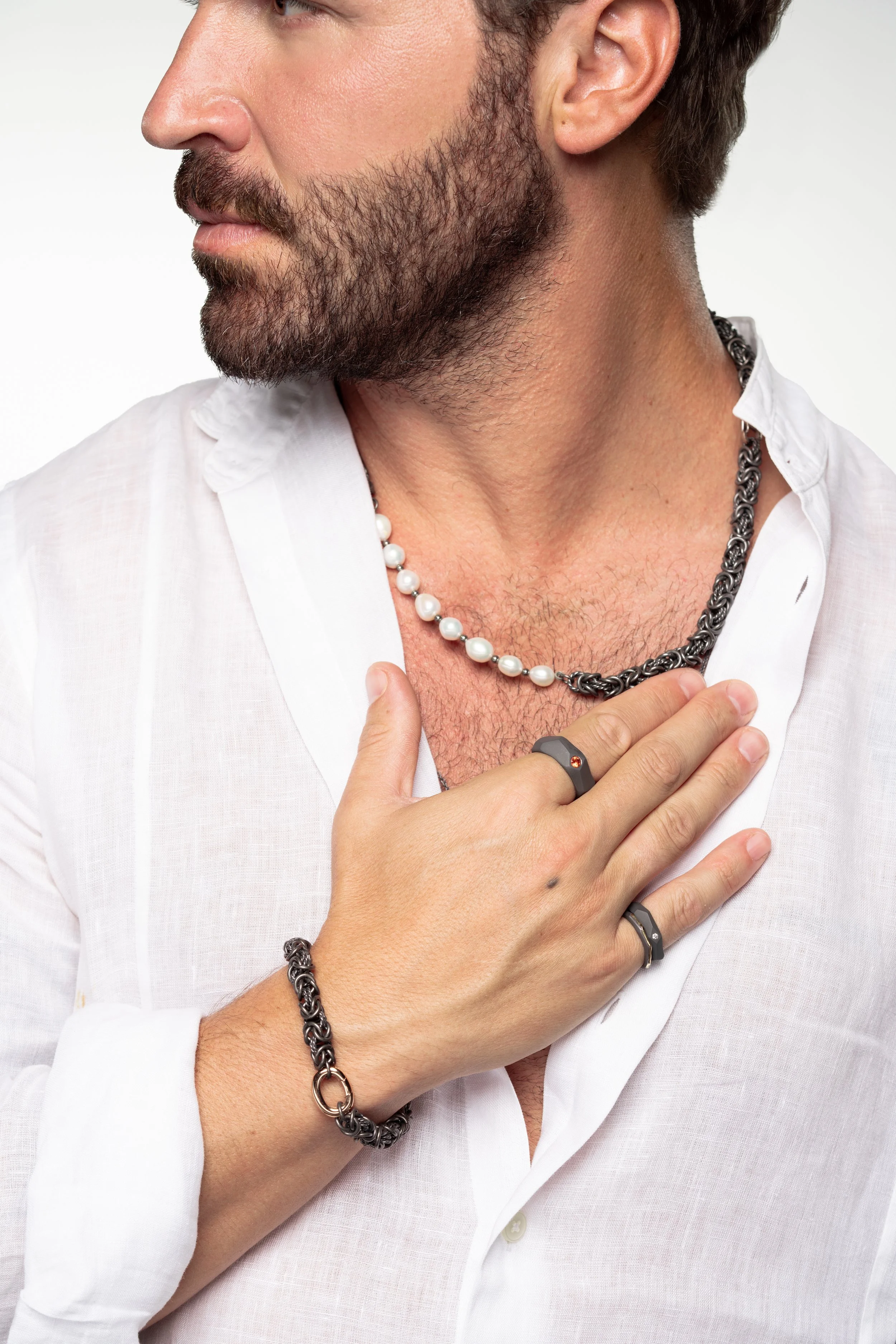 Dew necklace on men .jpg