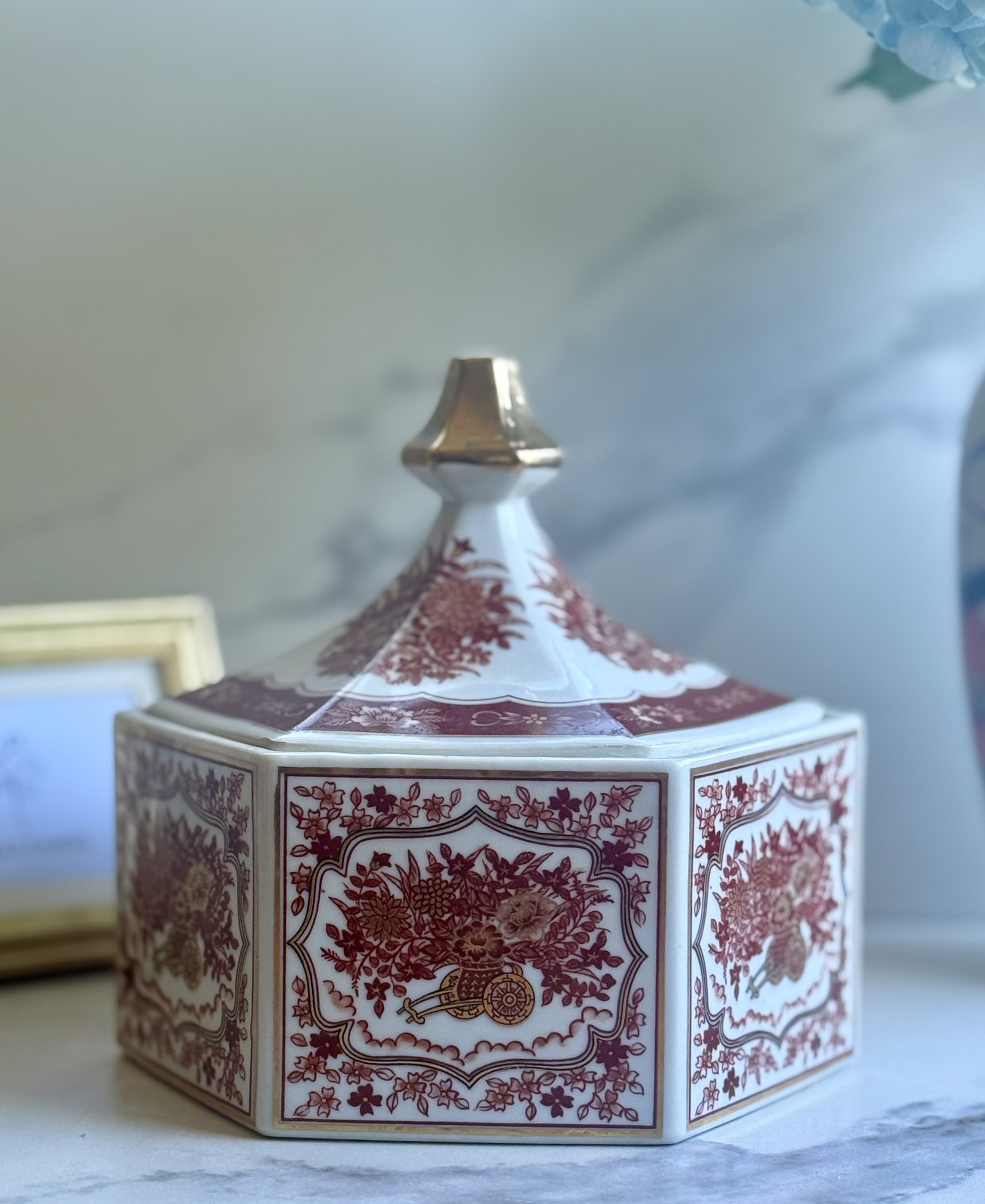 Vintage Biscuit Jar, Japan