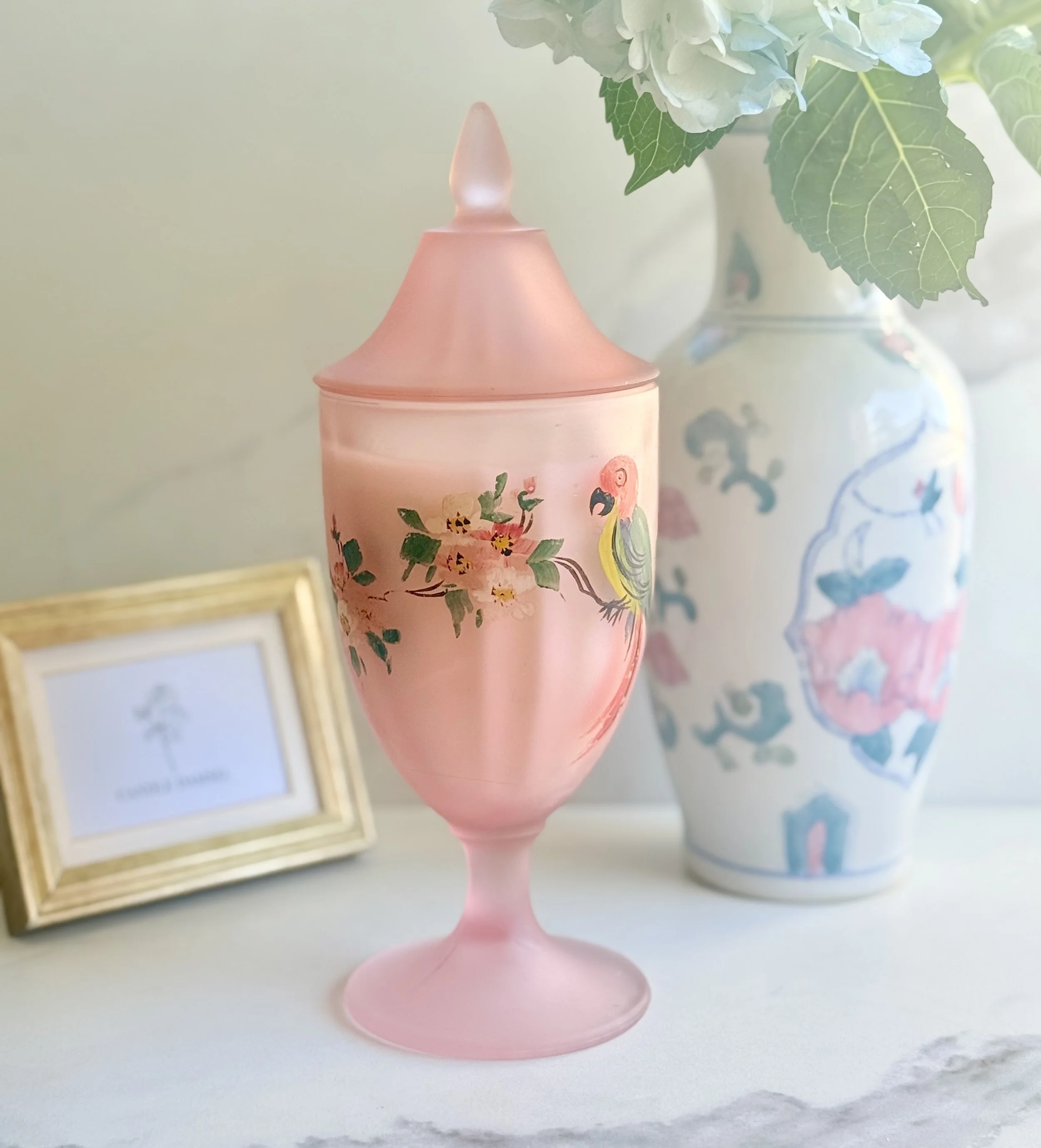 1922-1934 Tropical Apothecary Jar by Tiffin-Franciscan