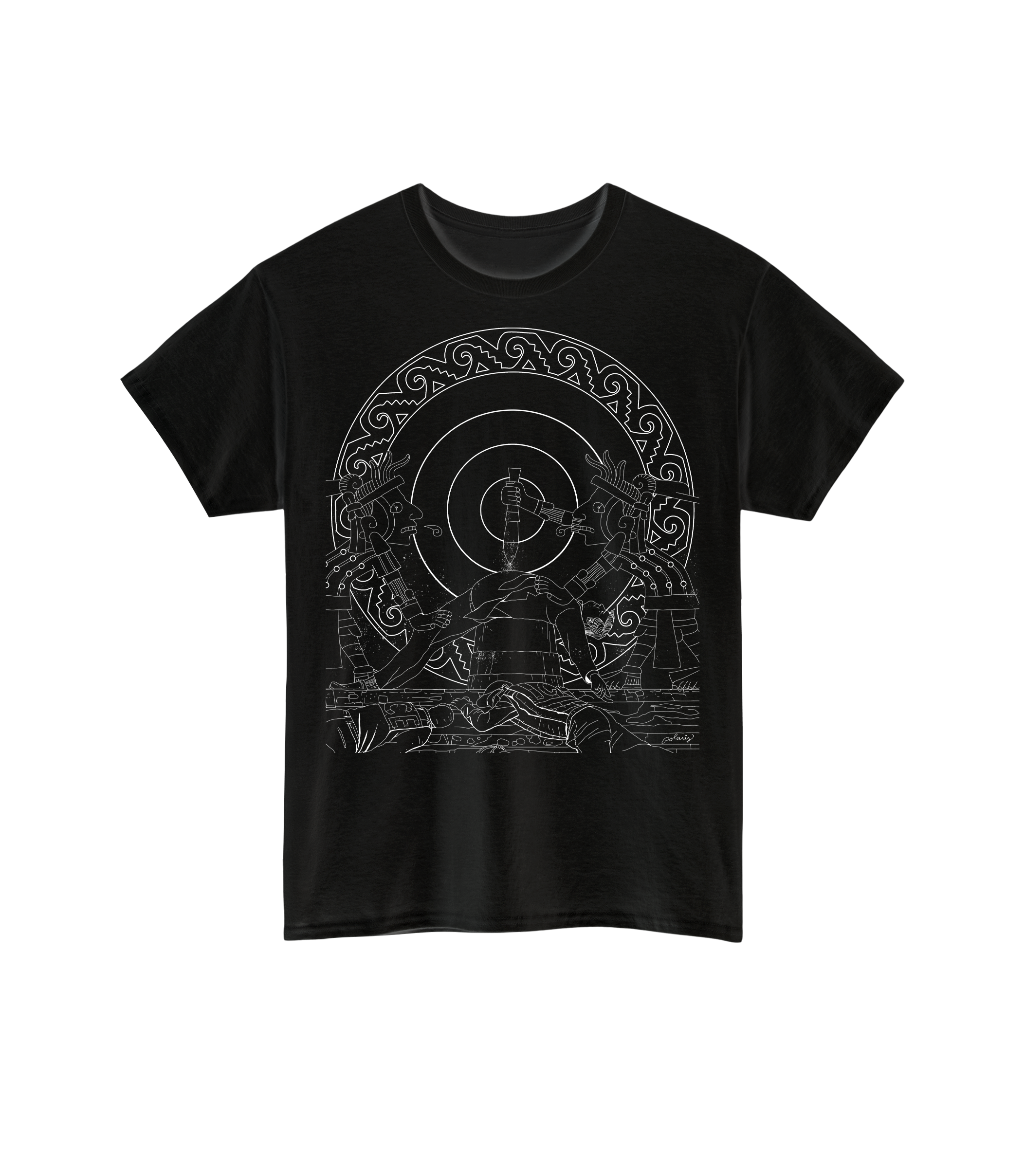 Trial of Trump t-shirt BnW.png