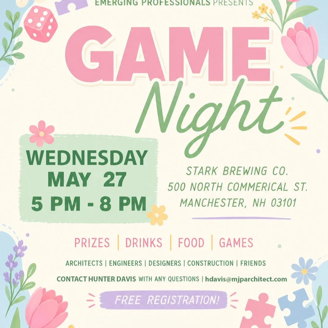 Join friends and colleagues for the annual AIANH Game Night! Secure your spot at the game table and sharpen your pencil for some light competition. 

Free registration. Hosted by the AIANH Emerging Professionals but open to all.

Register on the webs