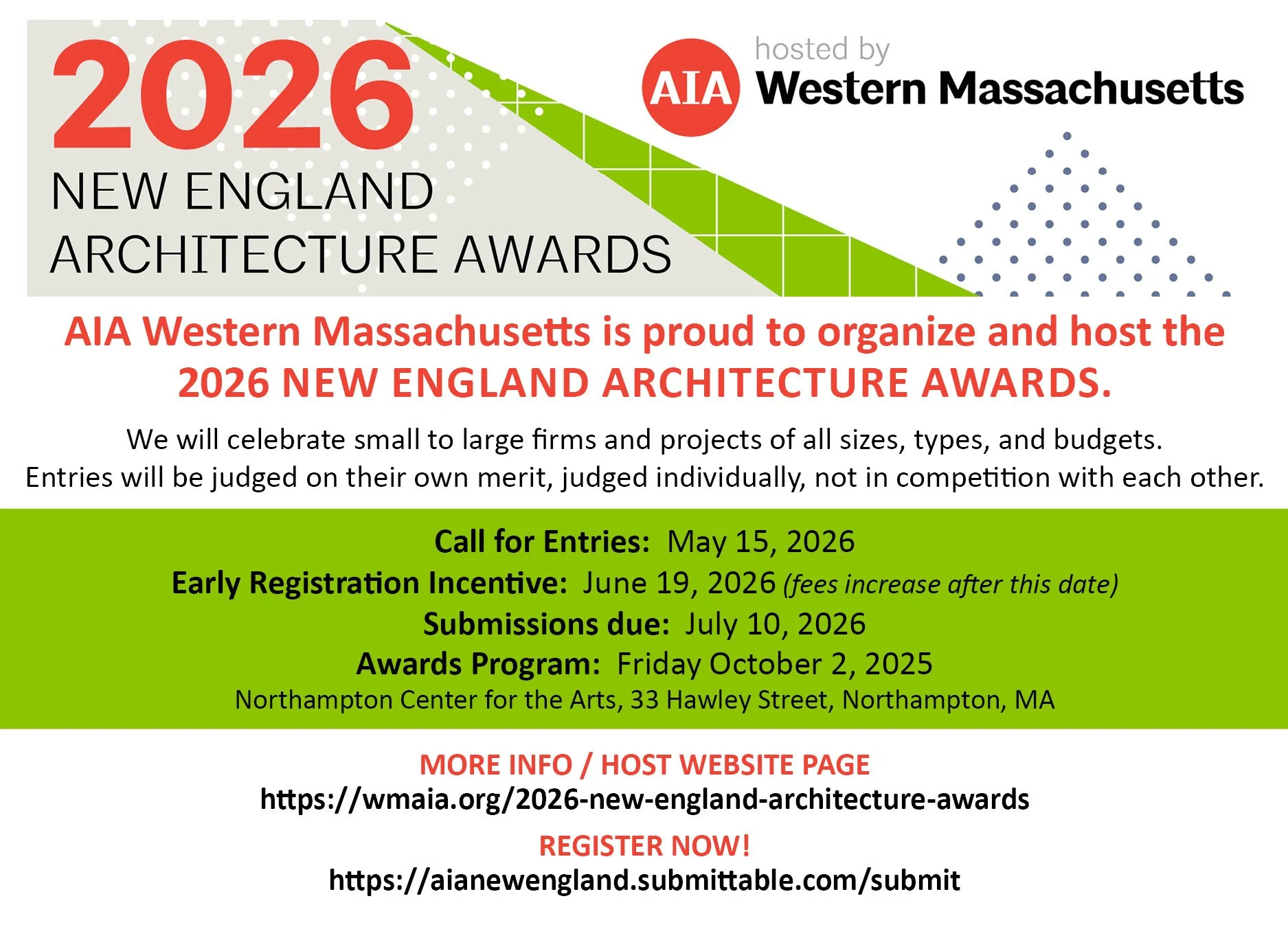 2026 New England Architecture Awards