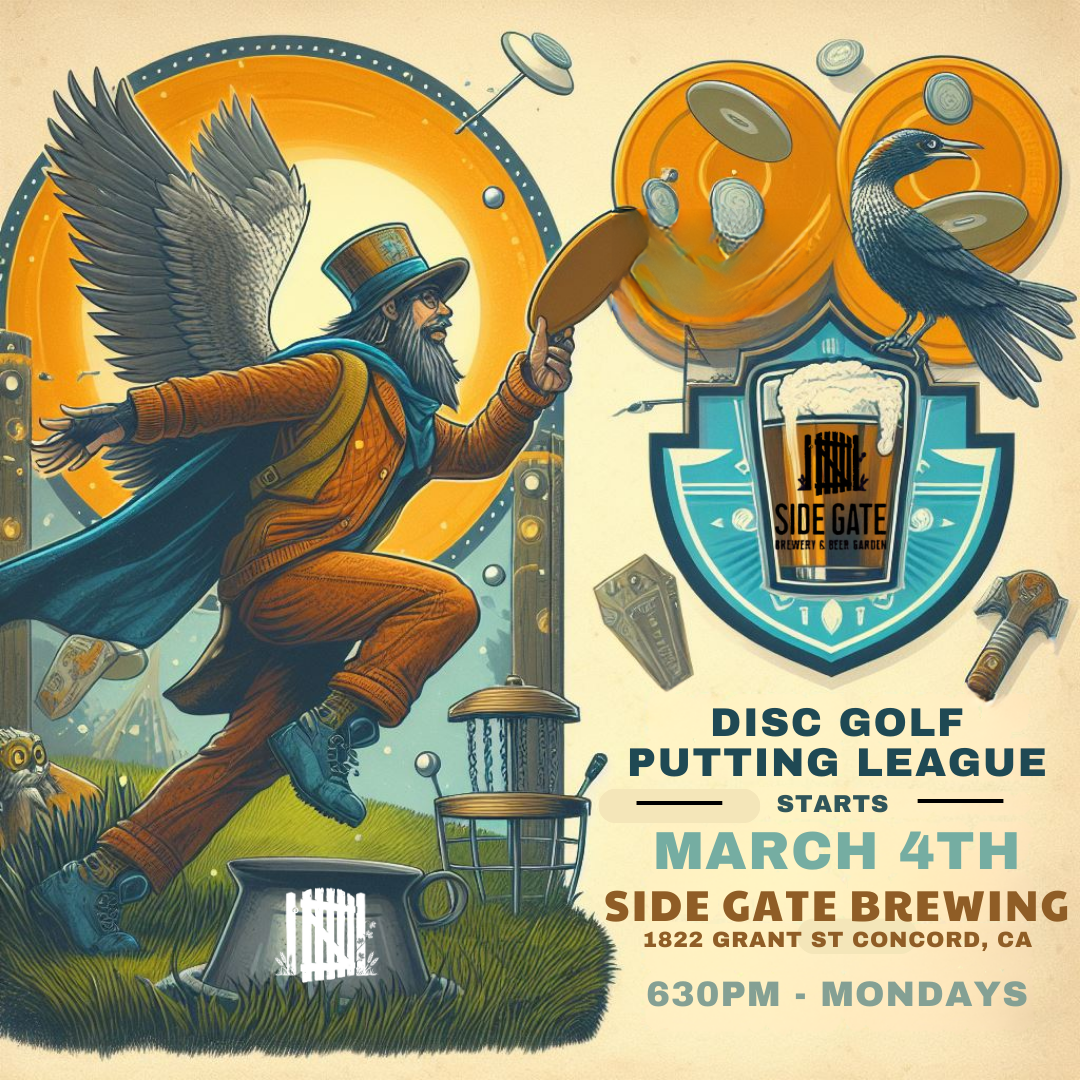 Disc Golf Putting League — Side Gate Brewery & Beer Garden