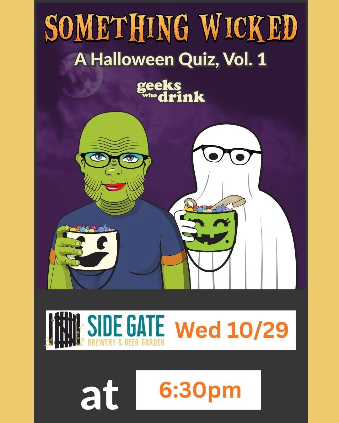 It’s the most wonderful time of the year—no, not that one. We’re bringing spooky season to life with a special night of Halloween trivia in just a few short weeks! Do you own more costumes than you have space for in your closet? Wer