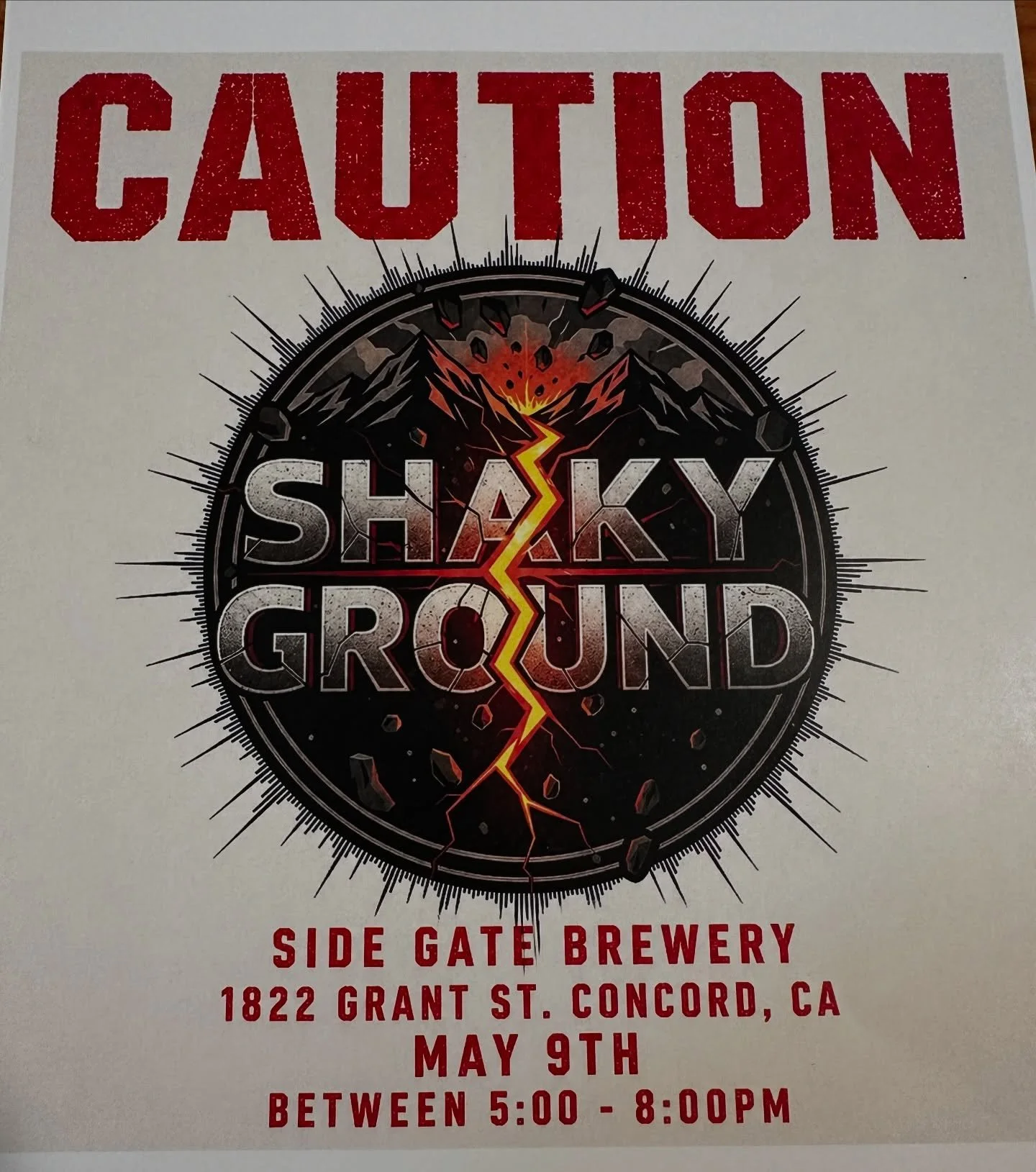 Ready to rock?! Tomorrow is our Shifty-ing into Summer Party! Come grab a delicious fresh michelada from La Kura, listen to some rocking tunes by Shaky Ground or just enjoy the beautiful weather in the beer garden! We&rsquo;ll be pouring from 12-9:30