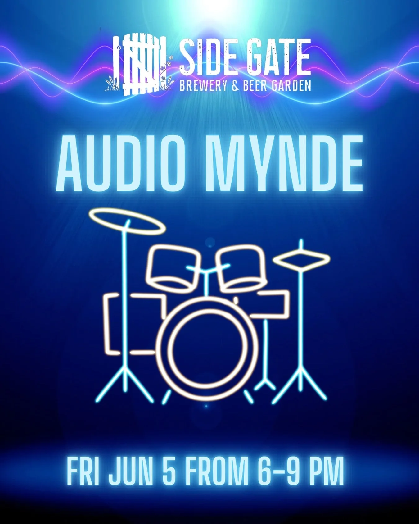 Ready to rock out in the beer garden this Friday?? Join Audio Mynde at Side Gate Brewery this Friday from 6-9 pm! Limitless Kitchen will be here serving up sandwich faves &amp; rotating specials! Today is Taco Tuesday with Tacos Don Chai and our To G