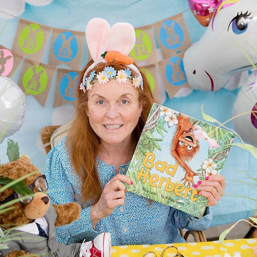 So very excited to see the wonderful @sarahferguson15 reading Bad Herbert. Congratulations @mikelucasauthor and big thanks to @larrikinhouse 
Posted @withregram &bull; @storytimewithfergieandfriends @sarahferguson15 reading Bad Herbert by @mikelucasa