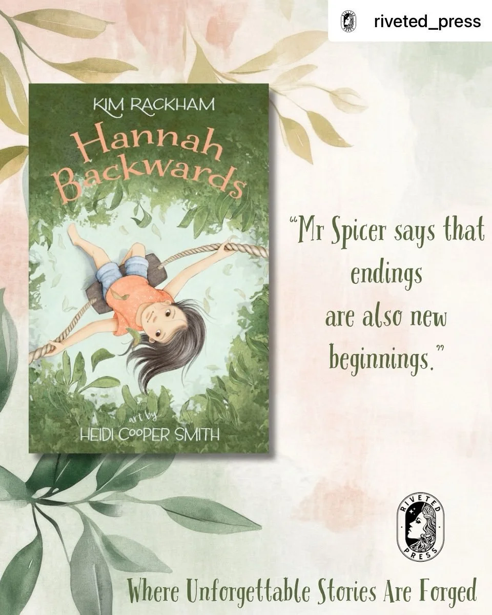 Posted @withregram &bull; @riveted_press In recent years, Kim Rackham has worked as an early childhood teacher, spending time with young children as they start to develop their foundational literacy skills. She has had many short stories published wi