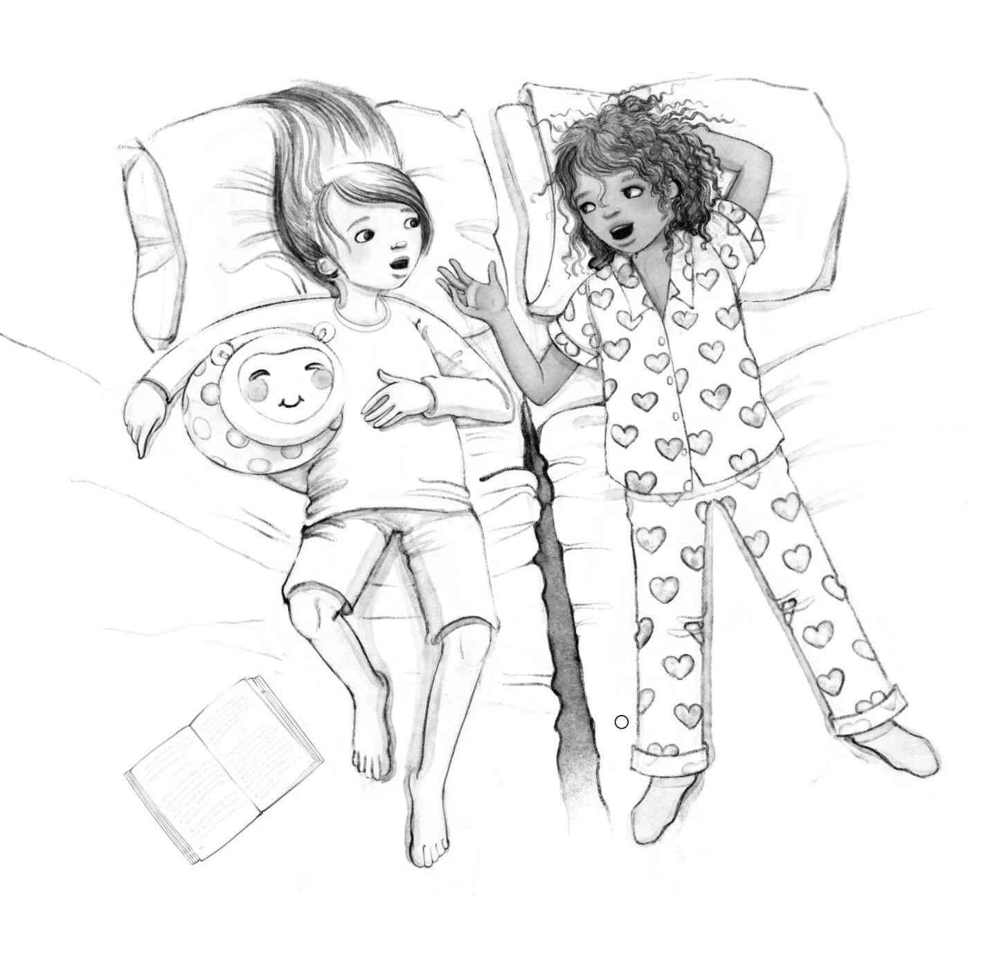 ❤️ Hannah and Izzi ❤️ I love a lying in bed illustration&hellip; I&rsquo;ve done a few now! If you enjoyed reading Hannah&rsquo;s story as much as I did, you&rsquo;ll be happy to hear Izzi&rsquo;s story will be out later this year! Written by the sup