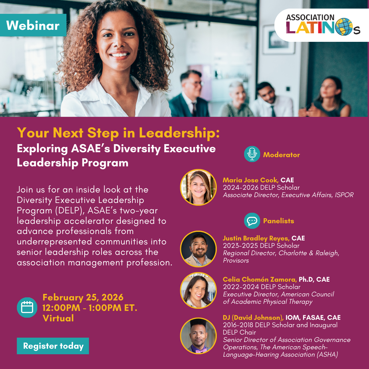 Your Next Step in Leadership: Exploring ASAE’s Diversity Executive Leadership Program