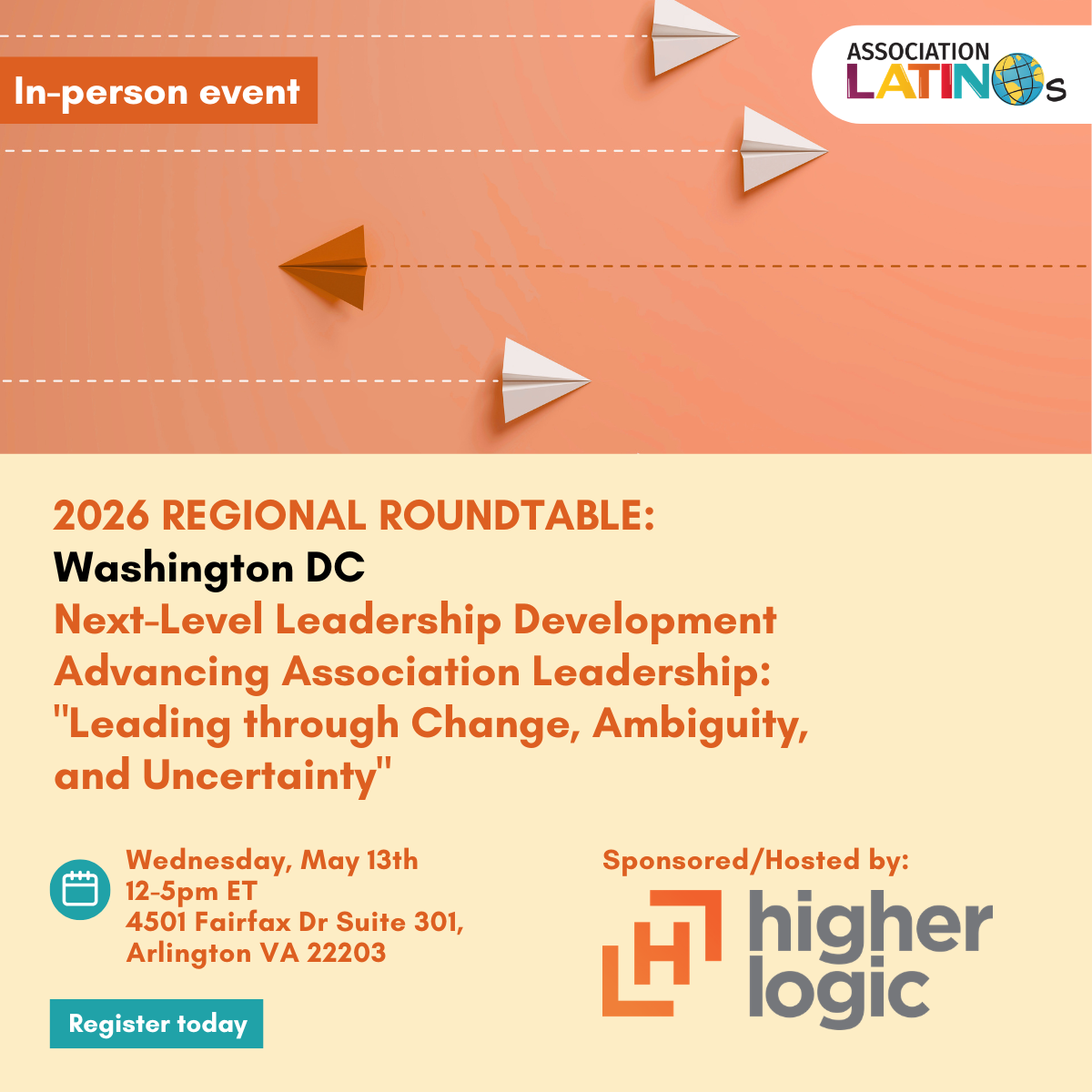 2026 Regional Roundtable: Washington DC!