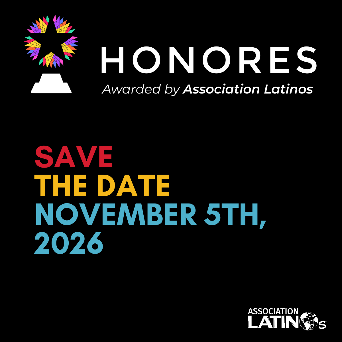 The Association Latinos Honores Ceremony