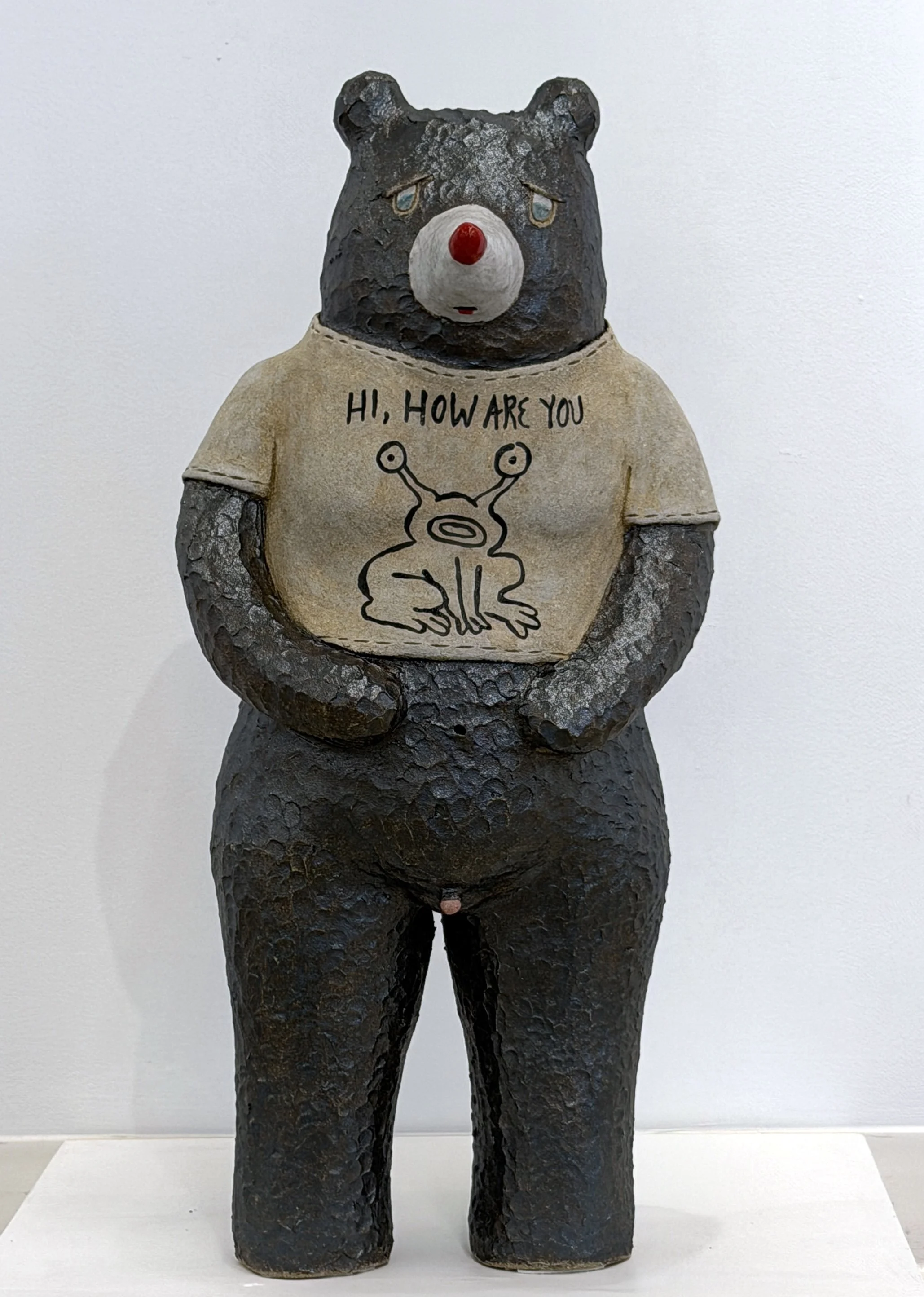 I REALLY DON”T KNOW WHAT I HAVE TO FEAR, glazed ceramic, 25” x 11” x 8”, 2026
