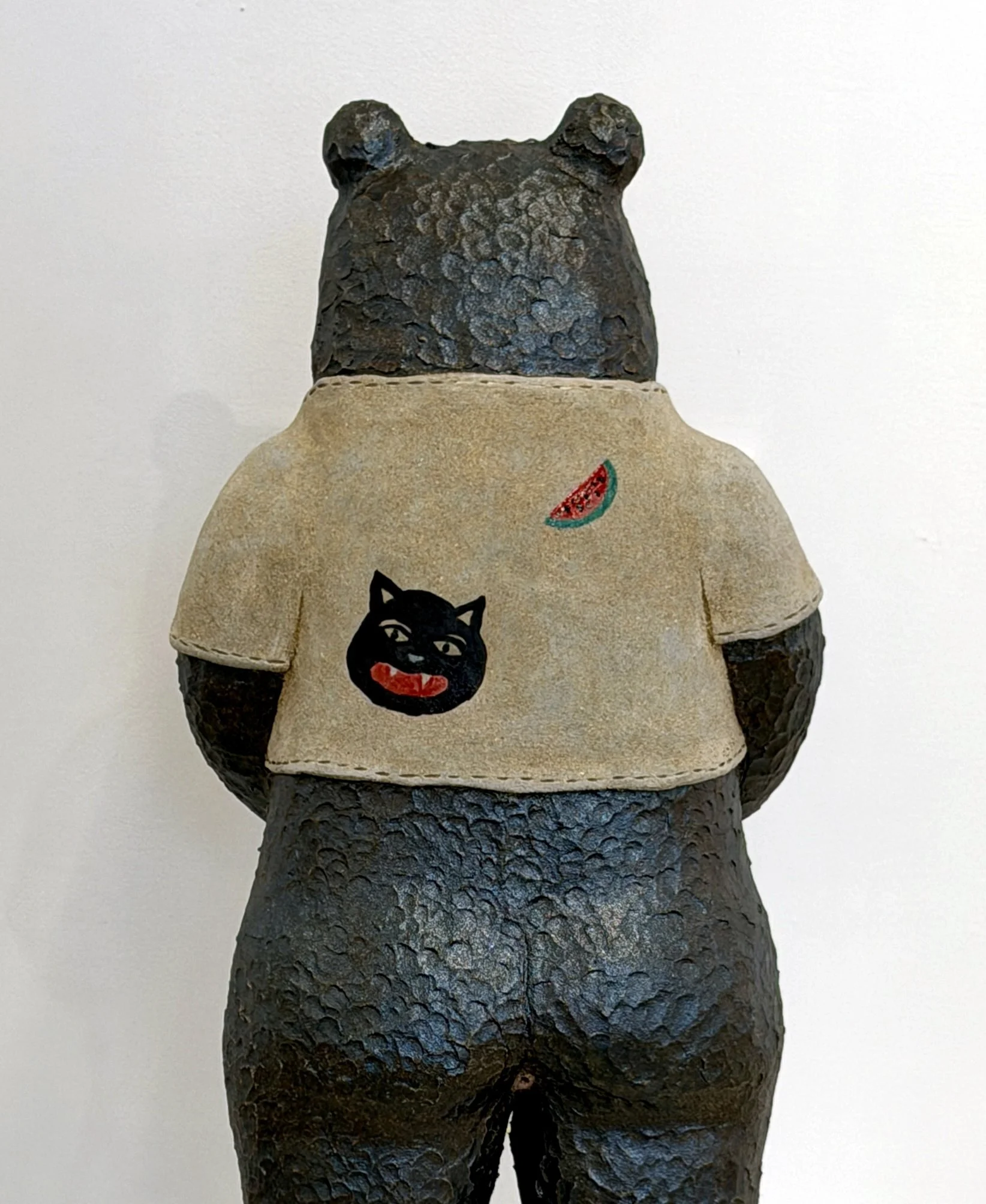 I REALLY DON”T KNOW WHAT I HAVE TO FEAR, glazed ceramic, 25” x 11” x 8”, 2026
