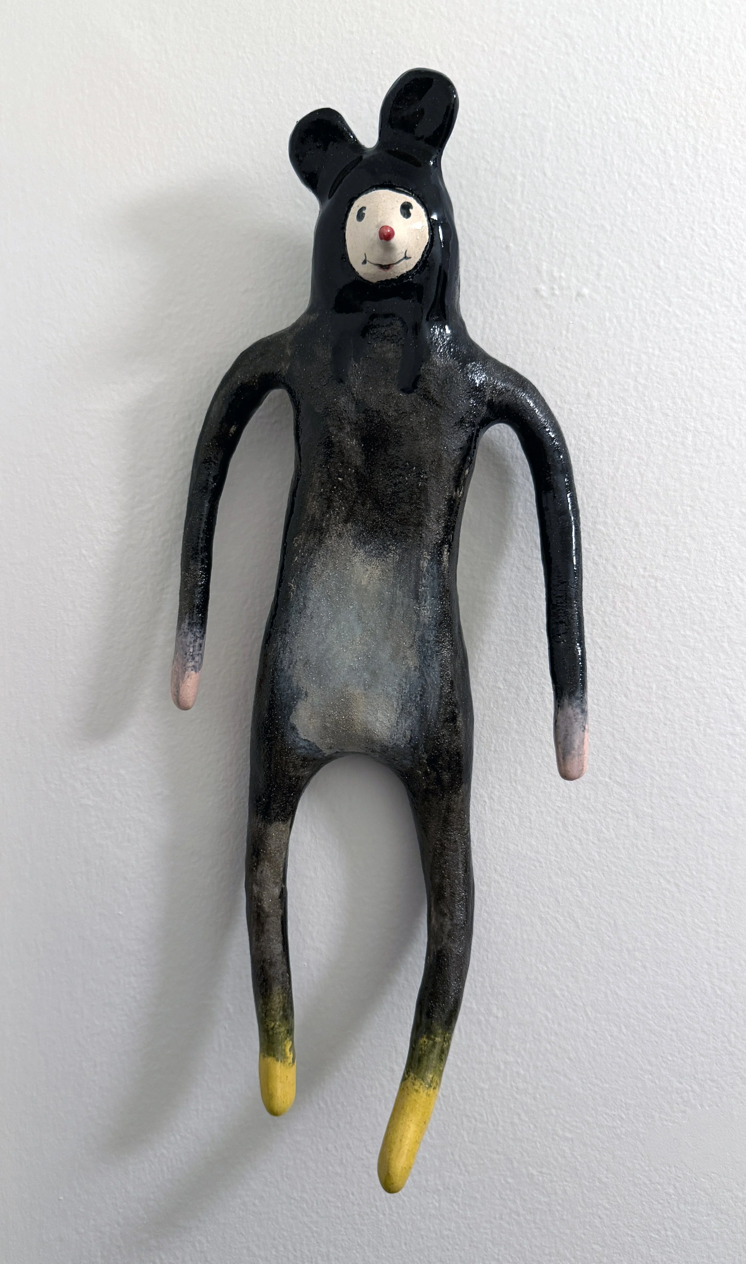 LIMP WRISTS, glazed ceramic, 16” x 6.5” x 2.5”, 2026