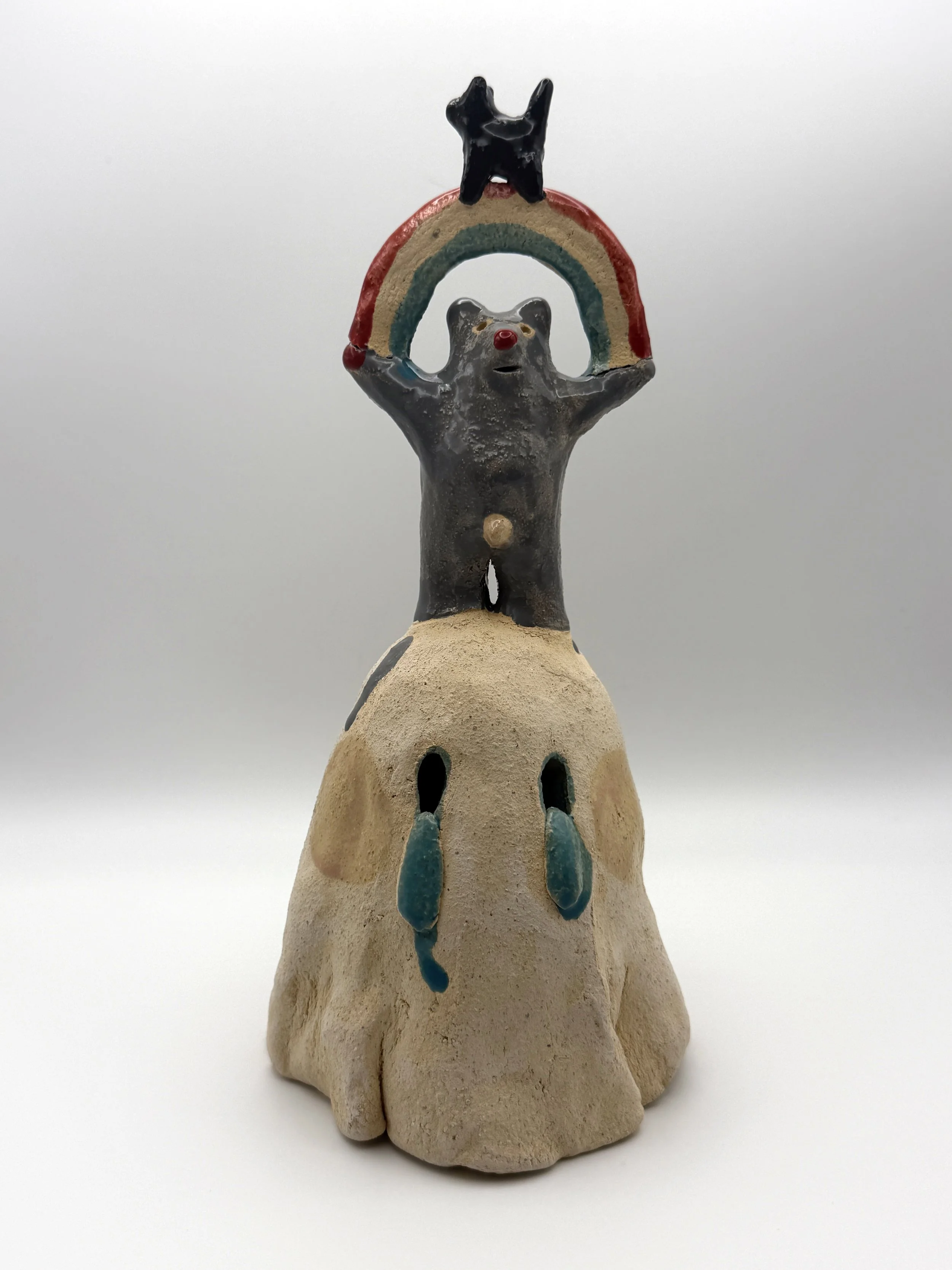 BOYS DON’T CRY, glazed & bisque ceramic, 2026
