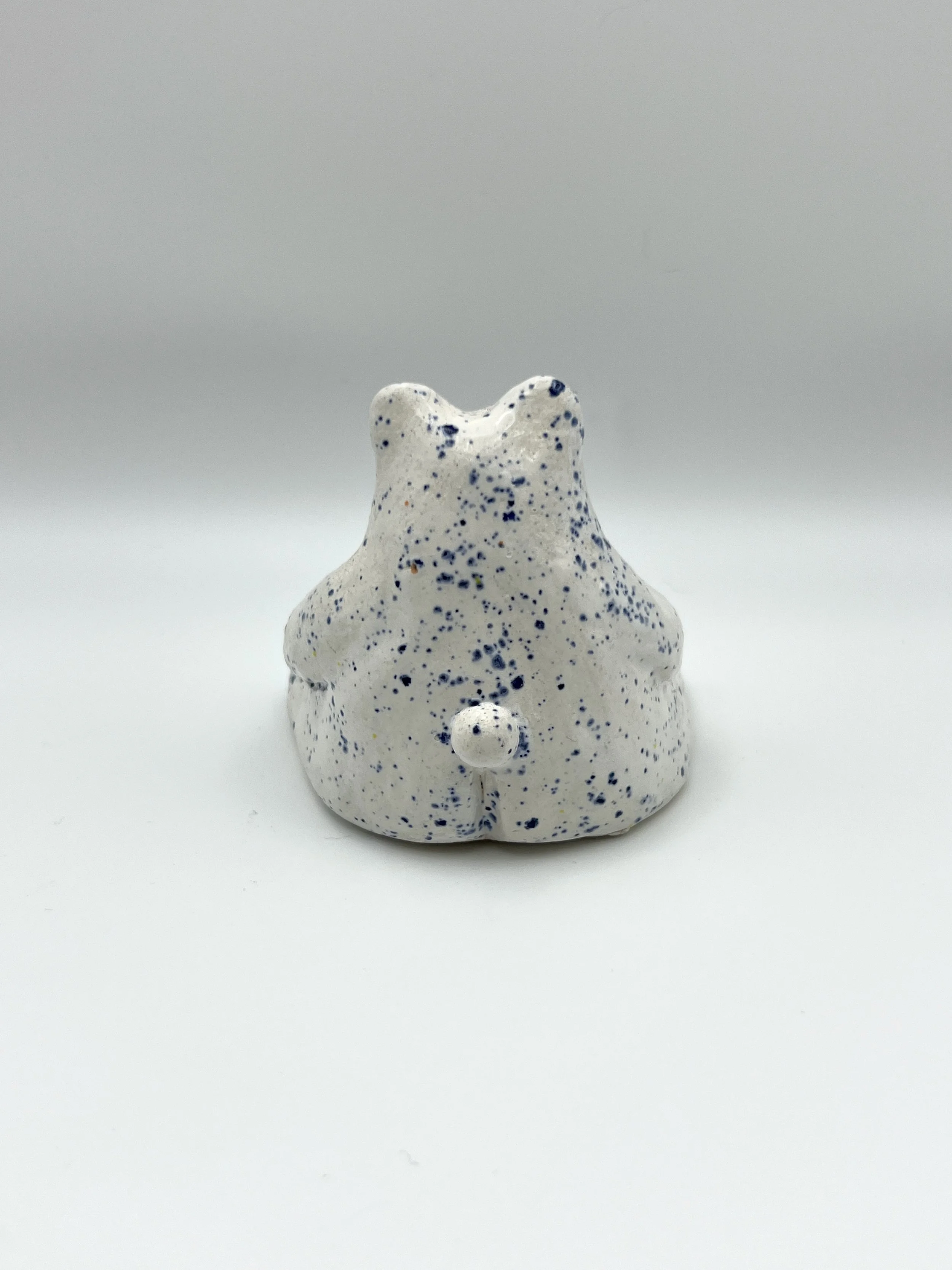 RANDY BEAR, glazed ceramic, 2" x 2" x 2", 2025