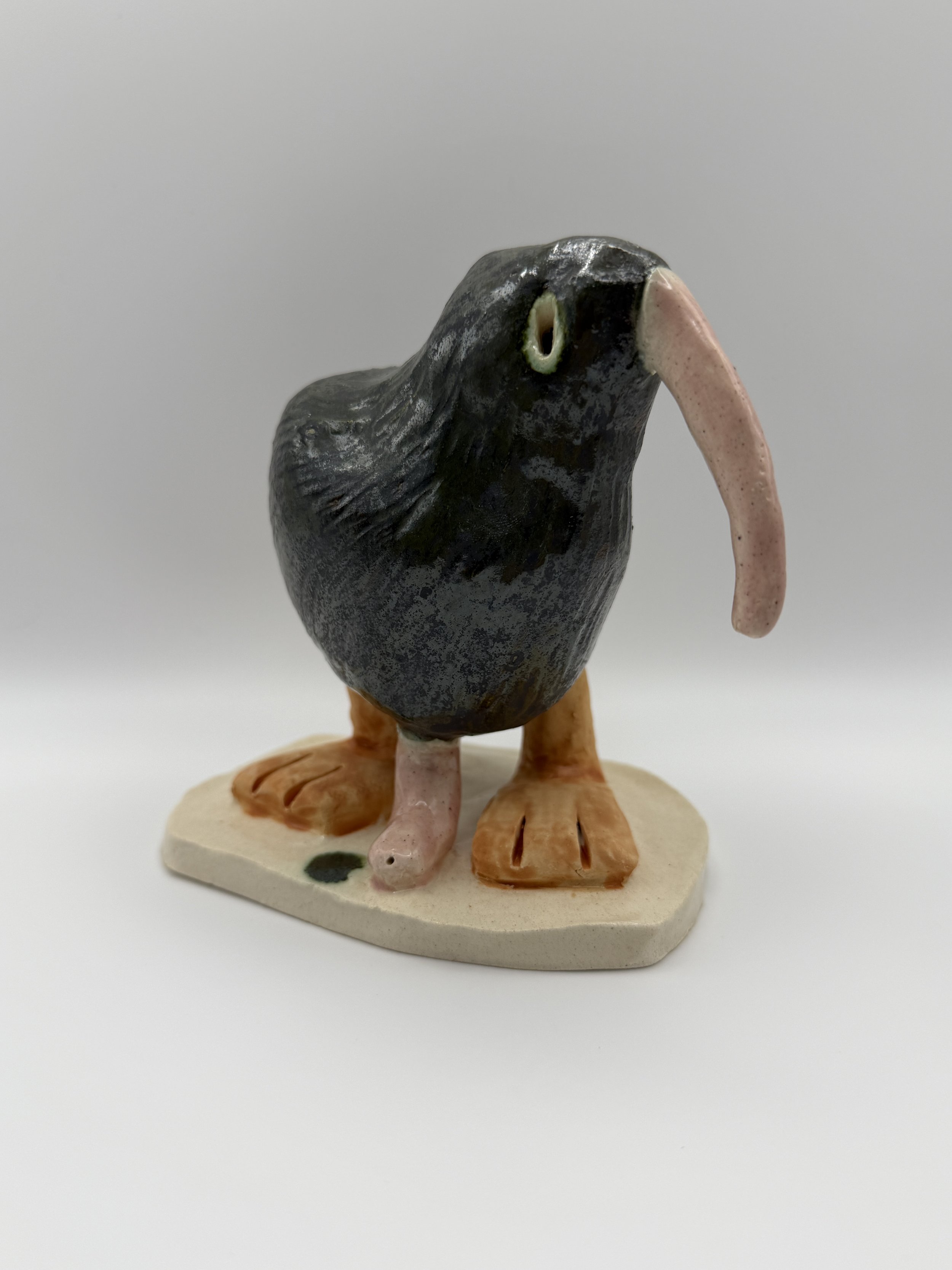 IF ONLY I HAD A BIG ONE, glazed ceramic, 6" x 5" x 4", 2026