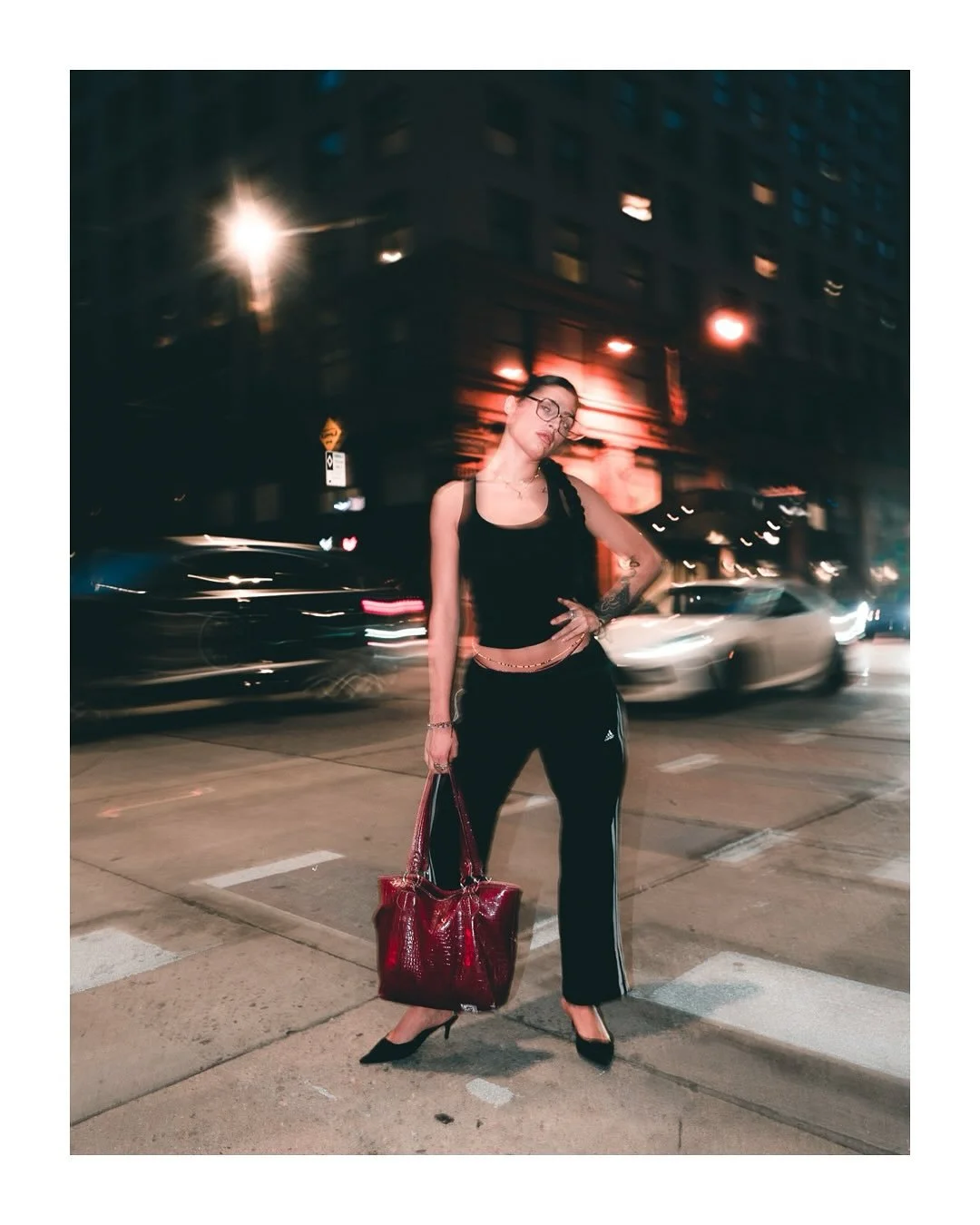 &ldquo;Midnight Glam&rdquo; @vic_krsch 

Finally linked with @vic_krsch before she sets off on a new chapter. Been a long time coming, glad we caught this moment before it slipped away.