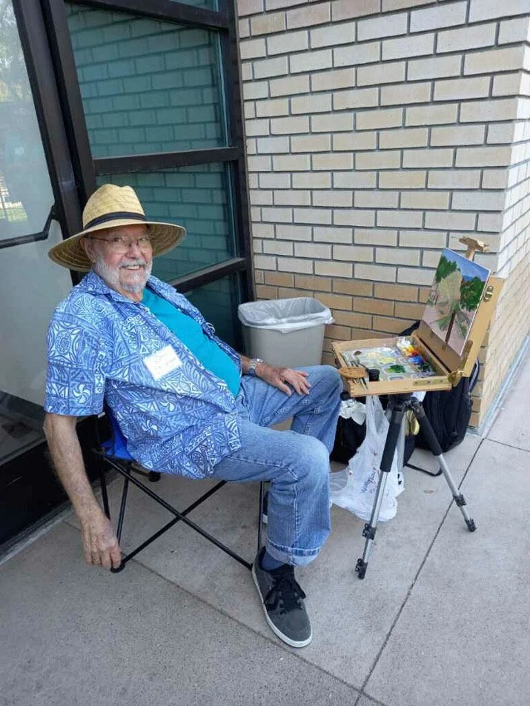 Ed Ortman doing a live demo