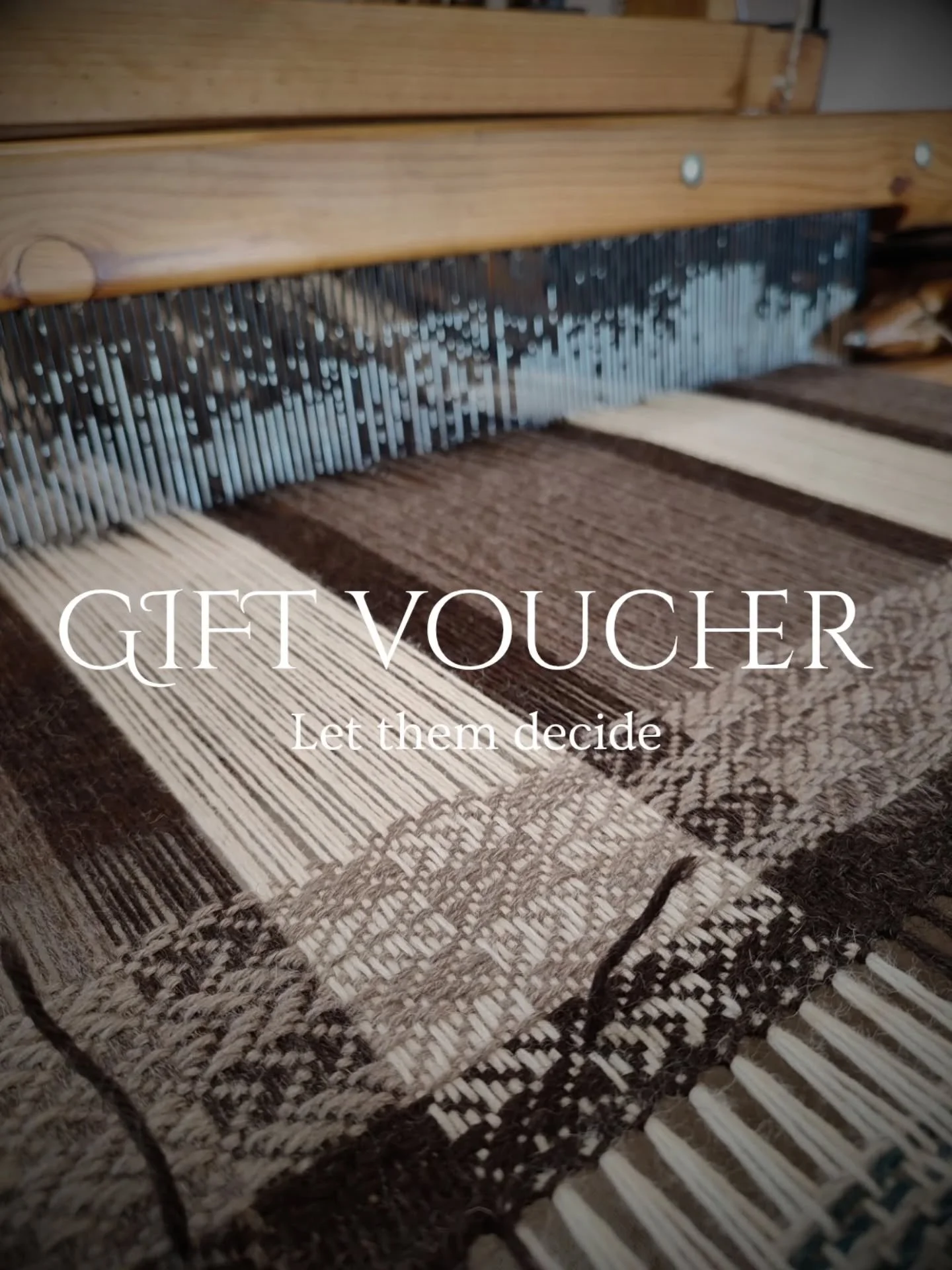 &bull; GIFT CARD &bull; The gift for those who are perhaps best to choose their own. 

Or for that something really special, that a wee contribution could help towards. 

You can find digital gift vouchers on my website. Sent by email. 

From &pound;
