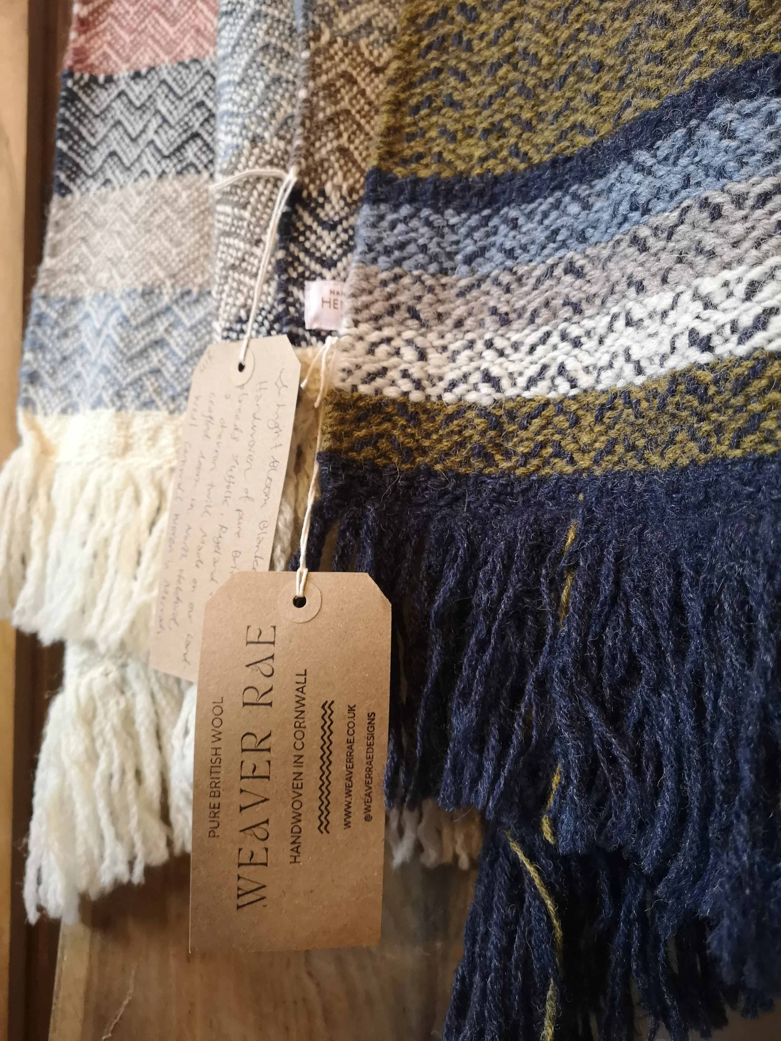 Weaver Rae · Handwoven British Wool Heirloom Luxury Accessories
