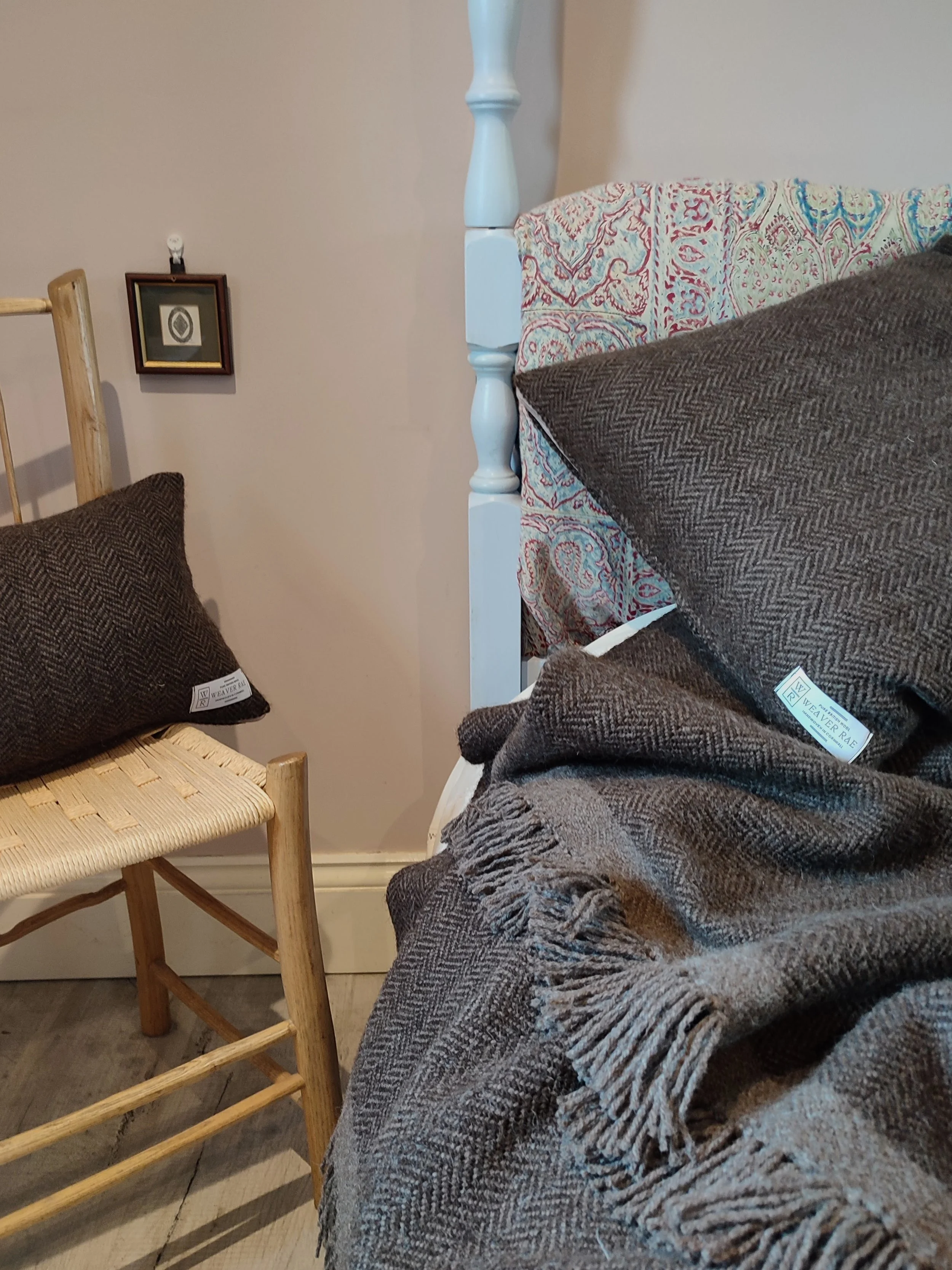 Weaver Rae Moorstone Handwoven Blanket Cushion 2.jpg