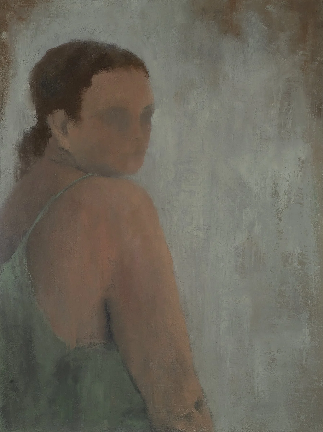 Moment of Rest I,
oil on panel,
24 x 18,
$1,500  