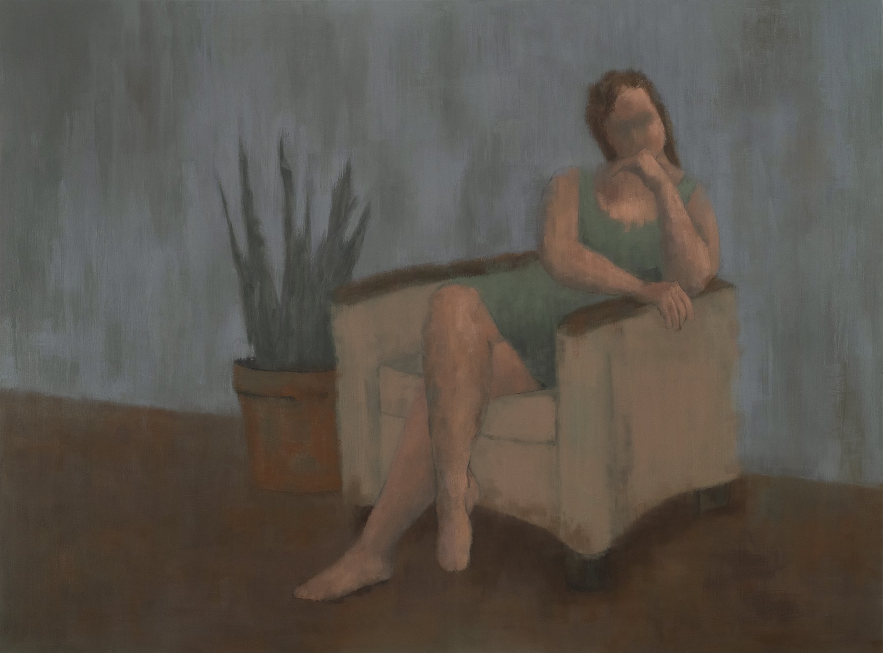 Sunday Afternoon,
oil on canvas,
36 x 48,
$4,000 