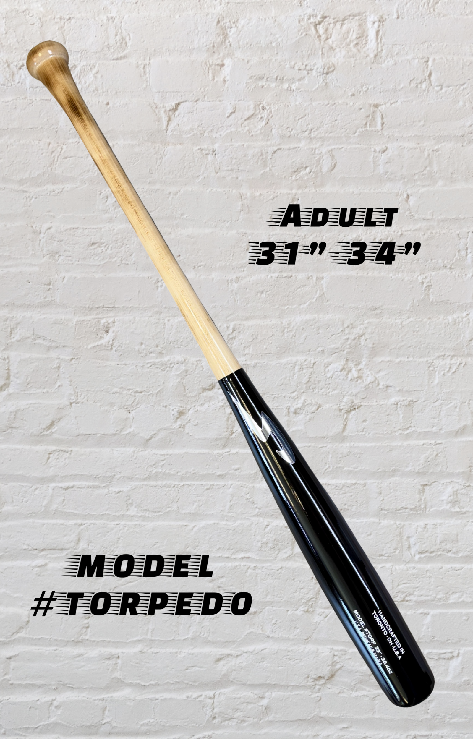 TORPEDPO- Adult -  31"-34"  Max Barrel Width 2.48 “at the hump”