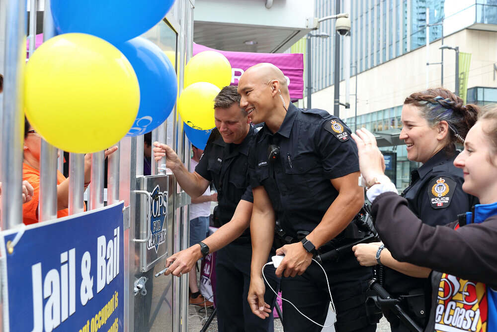 Jail and Bail event - Cops for Cancer