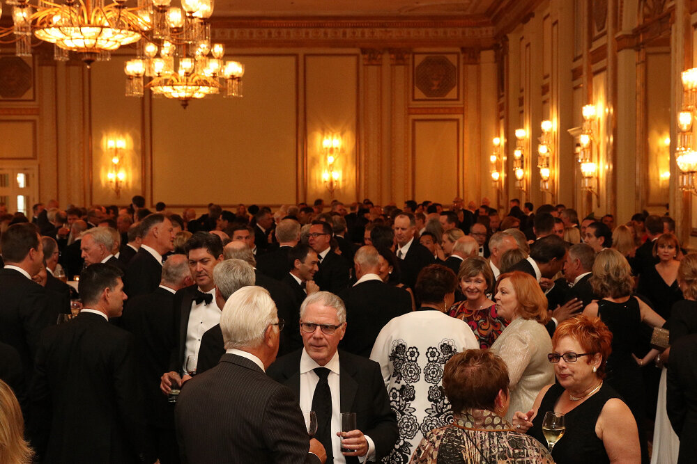 Gala attendees at Fairmont Hotel