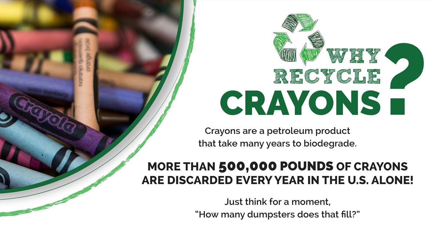 The Tidy Magpie is participating in the National Crayon Recycle Program! 🖍 

More than 12 million new crayons are produced every day and these petroleum-based drawing products take YEARS to biodegrade. That's shocking!

Does your house have any left