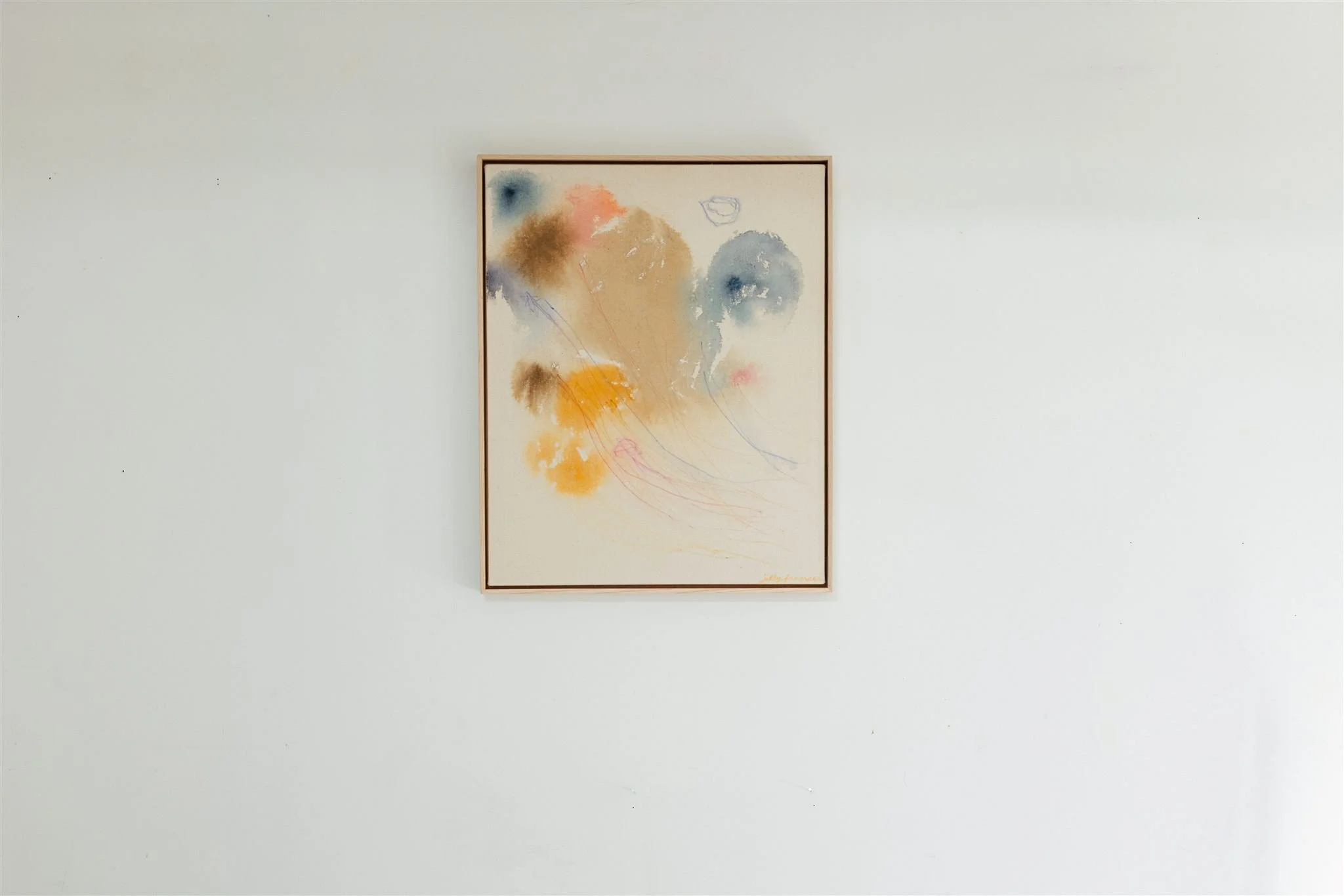 we fall softly — 24" x 30"