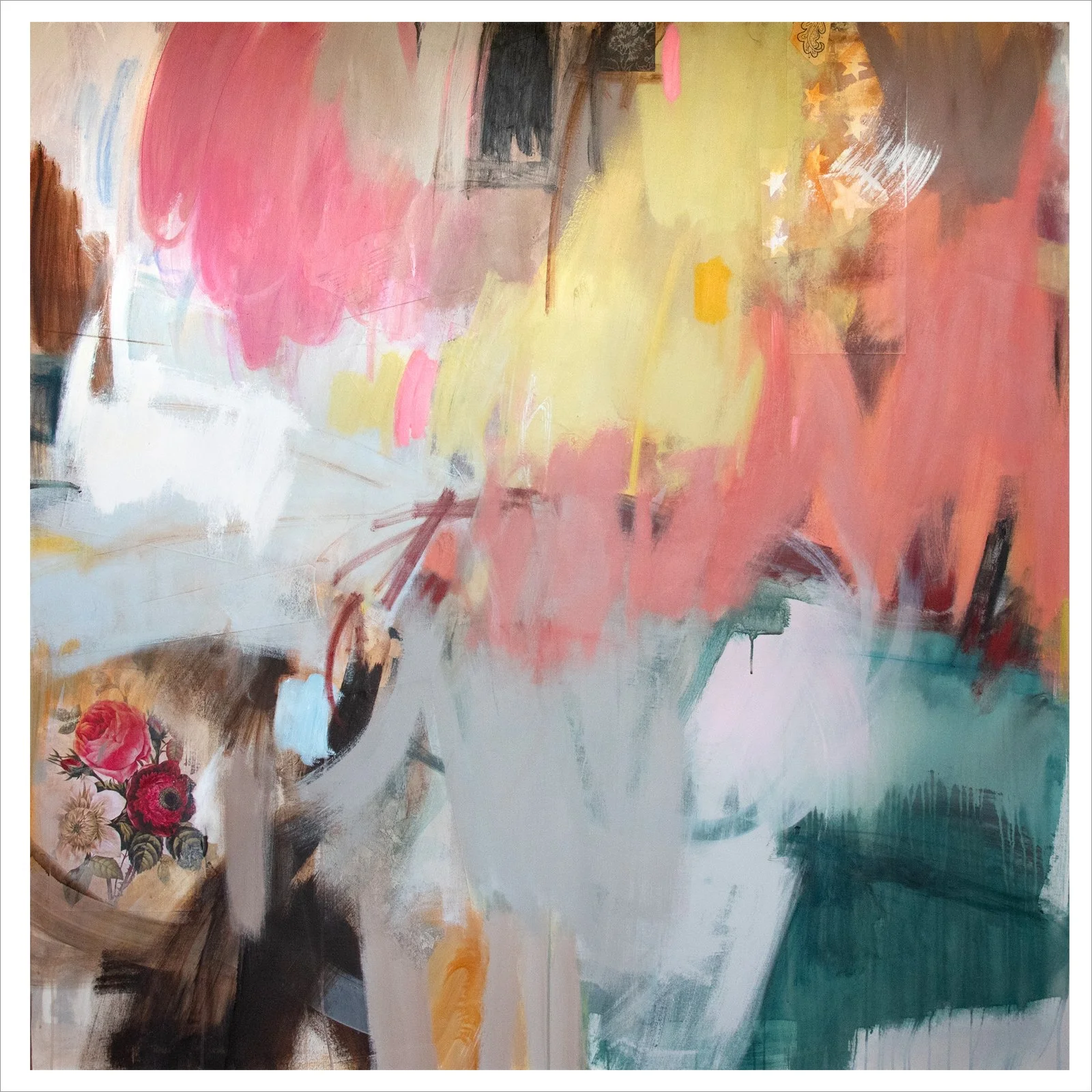Flourish 60" x 60" SOLD