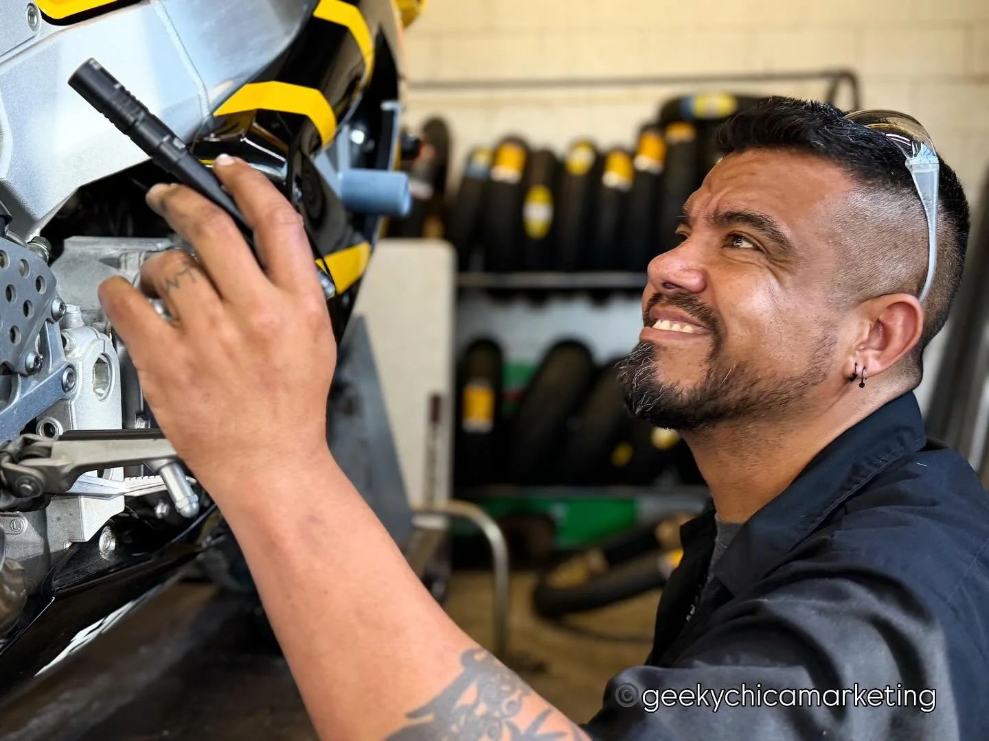 Just a reminder to schedule your motorcycle repairs well ahead of your riding or track days. With over 16 years of experience, Jose Flores ensures that every bike receives a thorough inspection and expert care.

For all your motorcycle repair needs, 