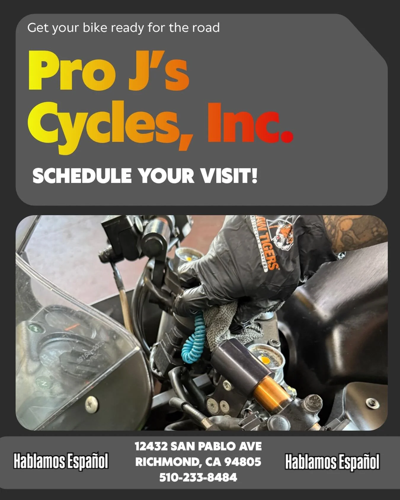 Hey there, two-wheeled adventurer! It&rsquo;s time to pamper your motorcycle with some serious love! Whether you&rsquo;re hitting the open road or the racetrack, don&rsquo;t let procrastination win. Give us a ring and let&rsquo;s set up your maintena
