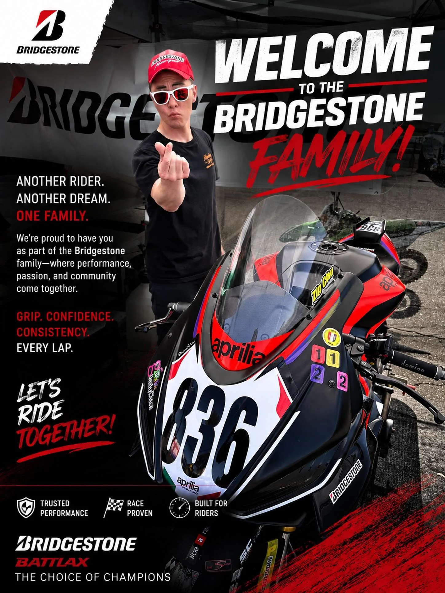 🔥 ZIG @secondplacesucks IS READY TO BATTLE THIS WEEKEND WITH @afmracing 🔥 

Running the legendary 🔥 Bridgestone V02 slicks 🔥 and ready to put in the work on track, Zig is gearing up to chase lap times, battles, and podiums this weekend! 🏁💪 

Th