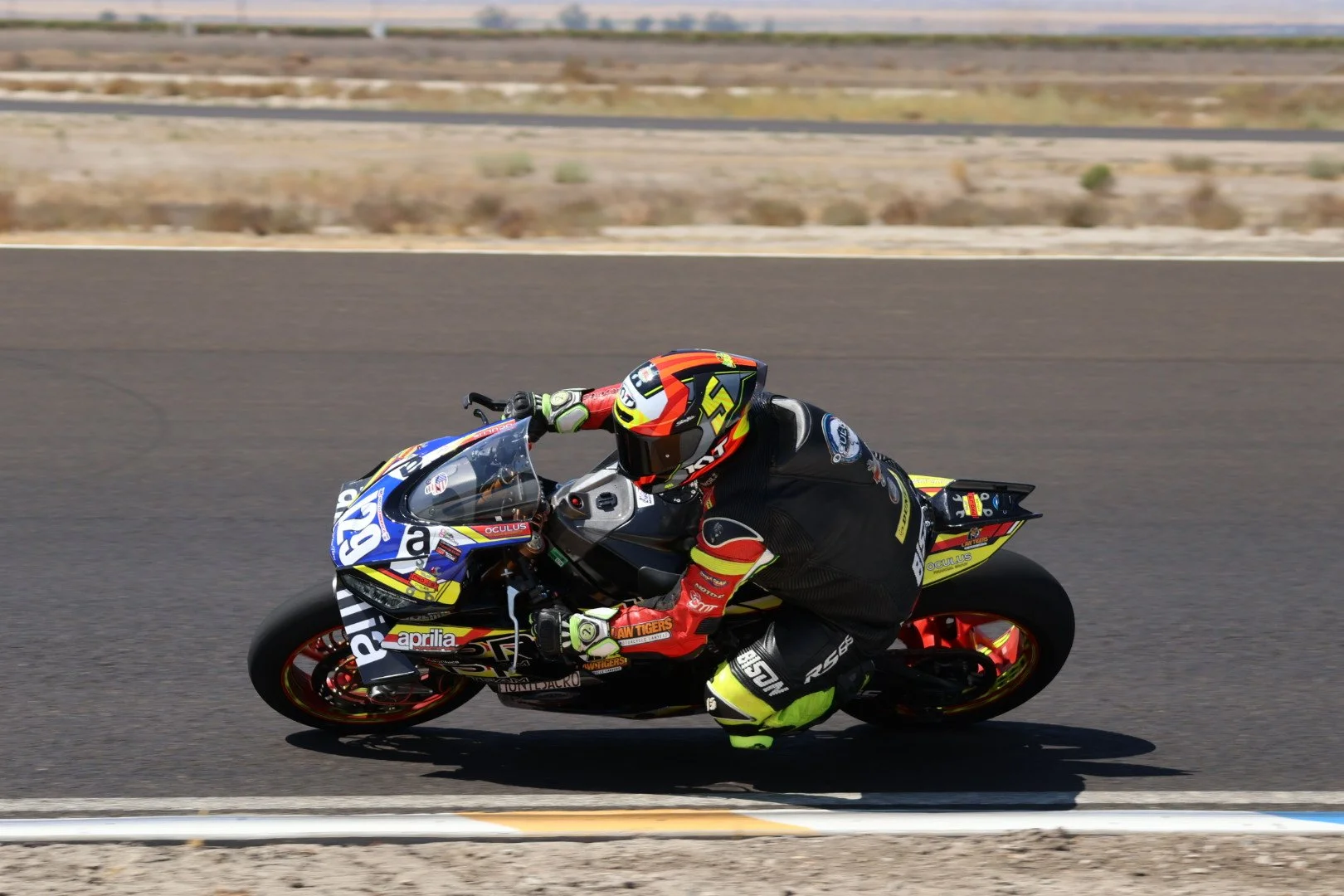 Jose Flores Racing with Race CRA in Buttonwillow Raceway on his Aprilia Rs660