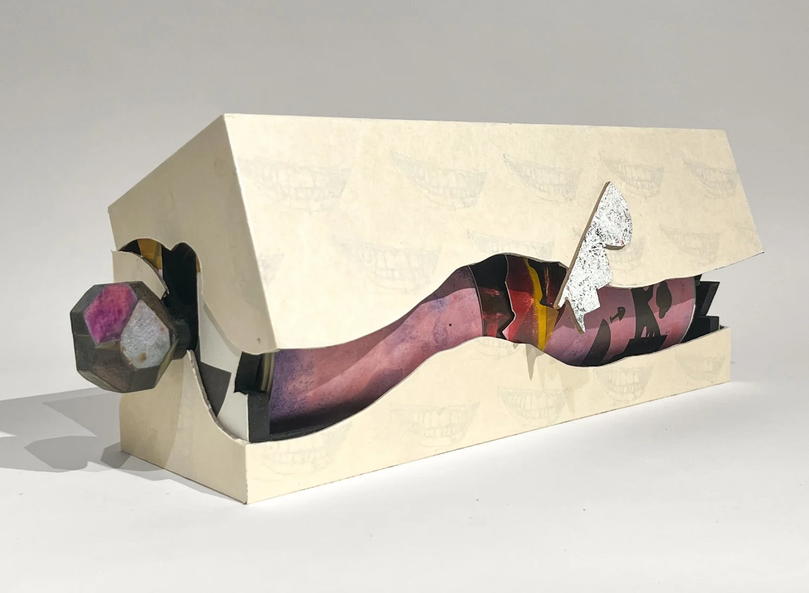 Paradajz Lost, installation of 12 scrolls, waves, talas, Zrenjanin, Slavko Djuric, NYC